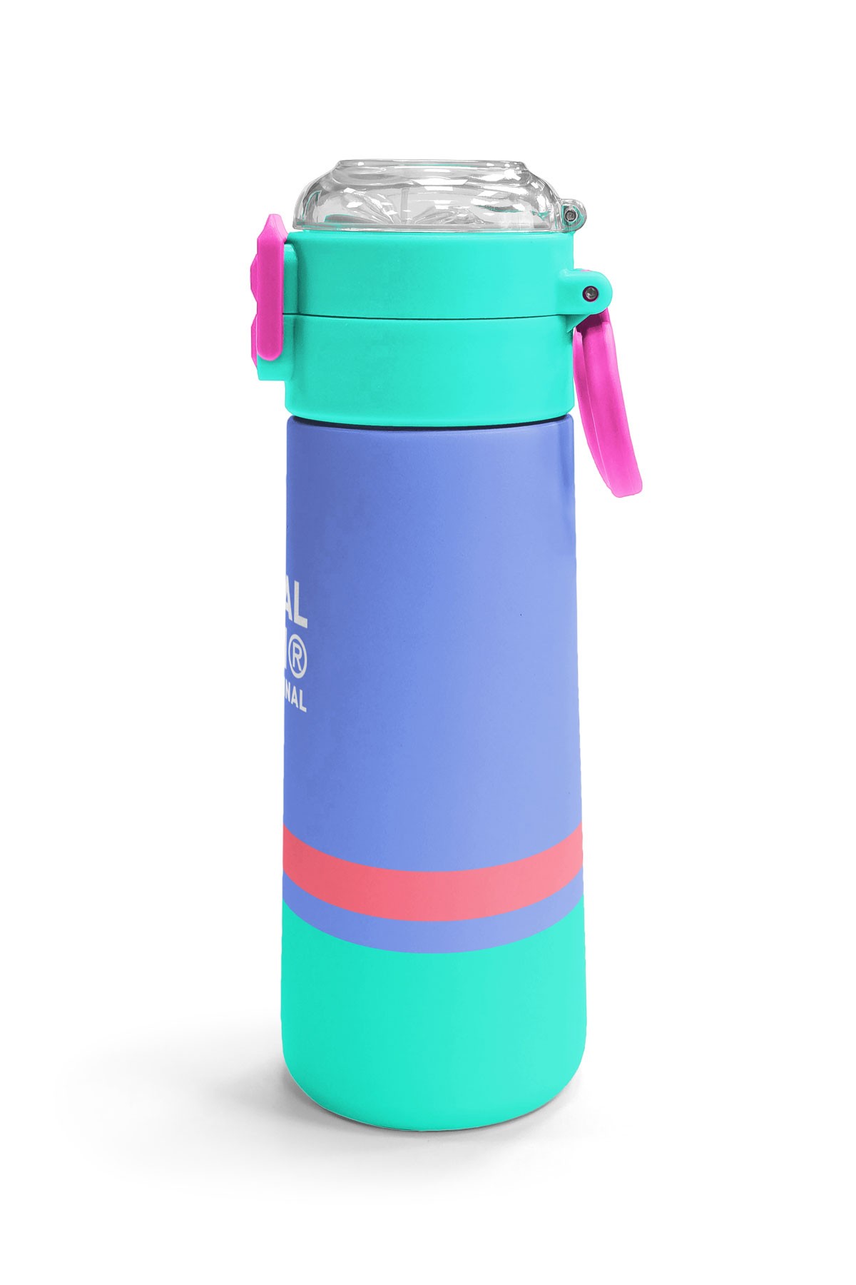 Coral High Kids Derin Mavi Renkli Pipetli ve Direkt İçim Çelik Termos 500 ml 31854