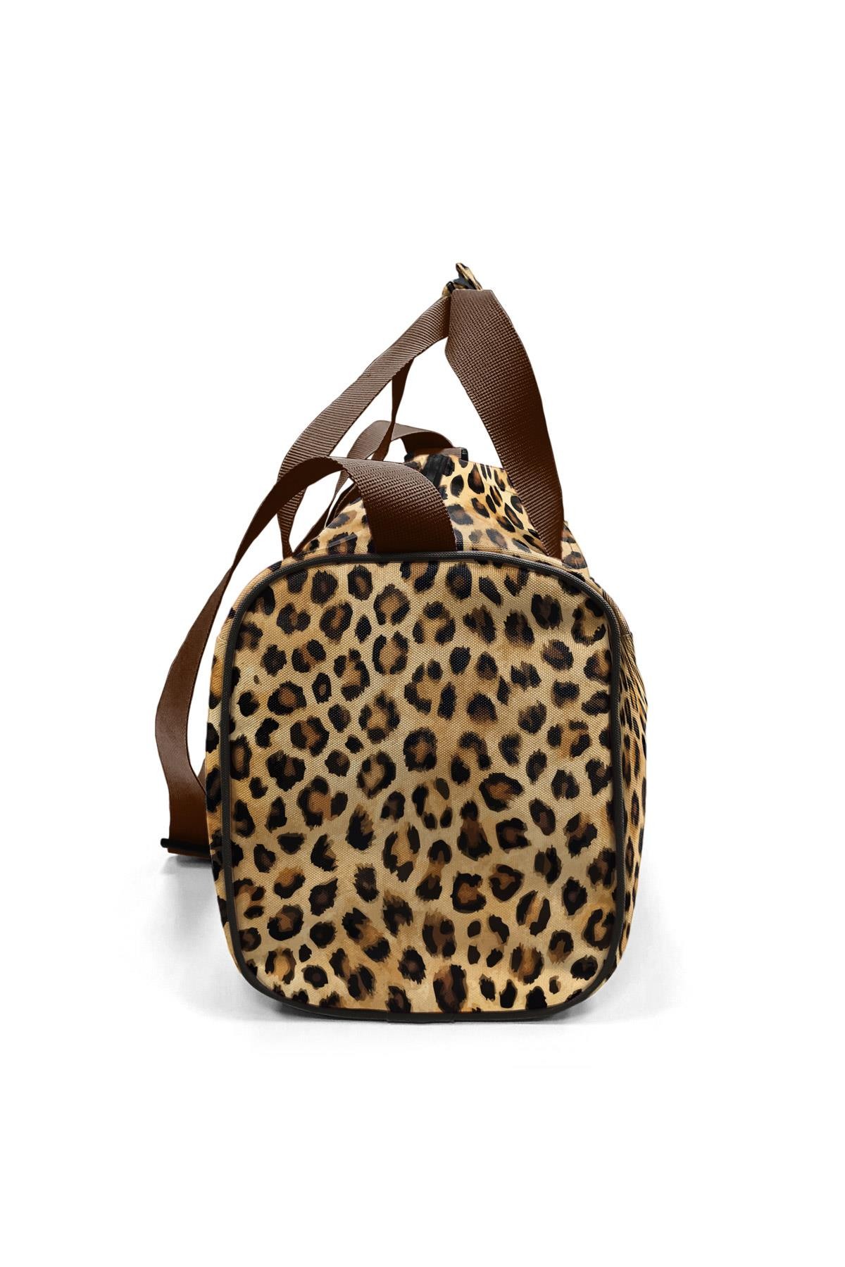 Coral High Kahverengi Leopar Desenli Spor Çanta 27533