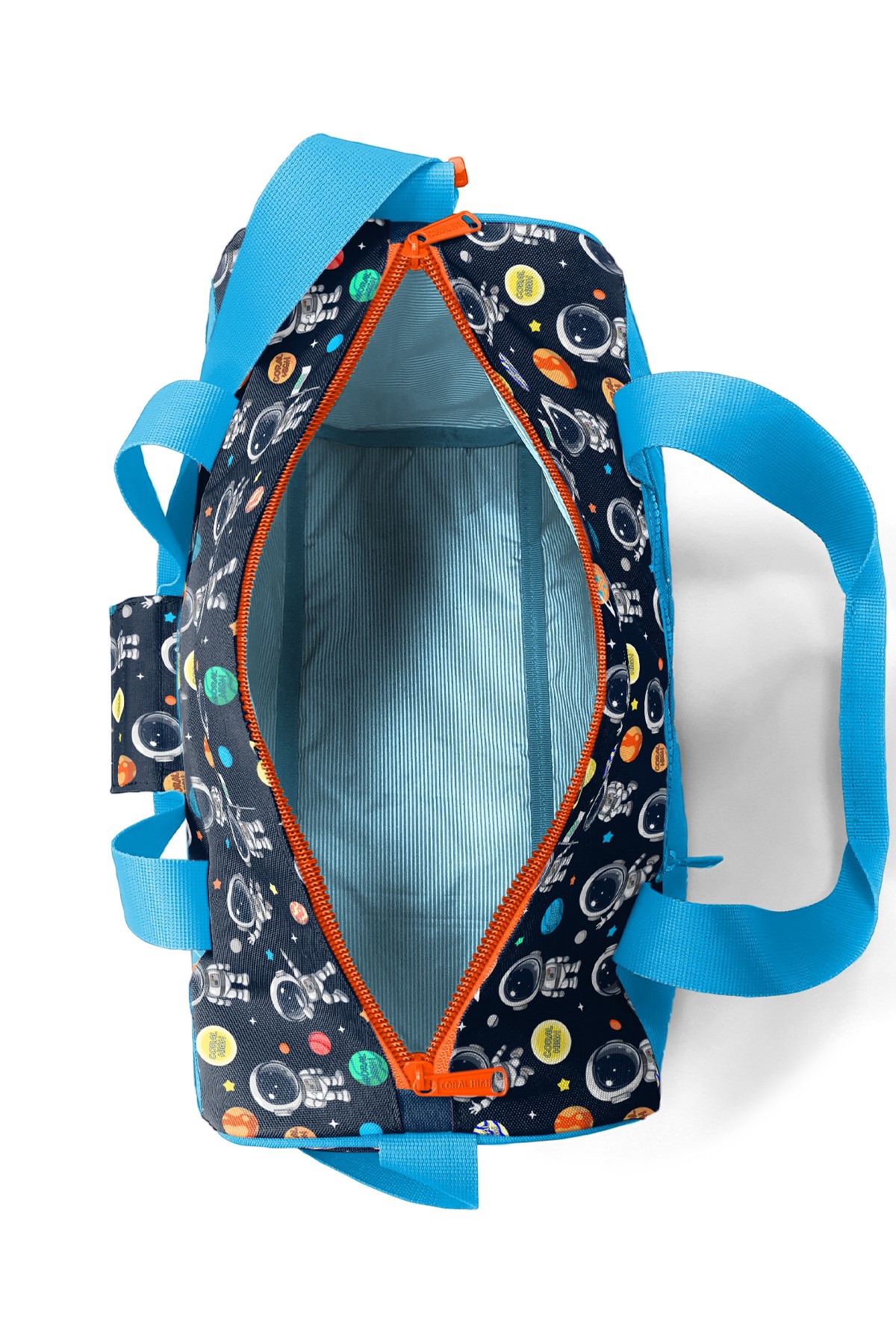 Coral High Kids Lacivert Mavi Astronot Desenli Spor Çantası 27538