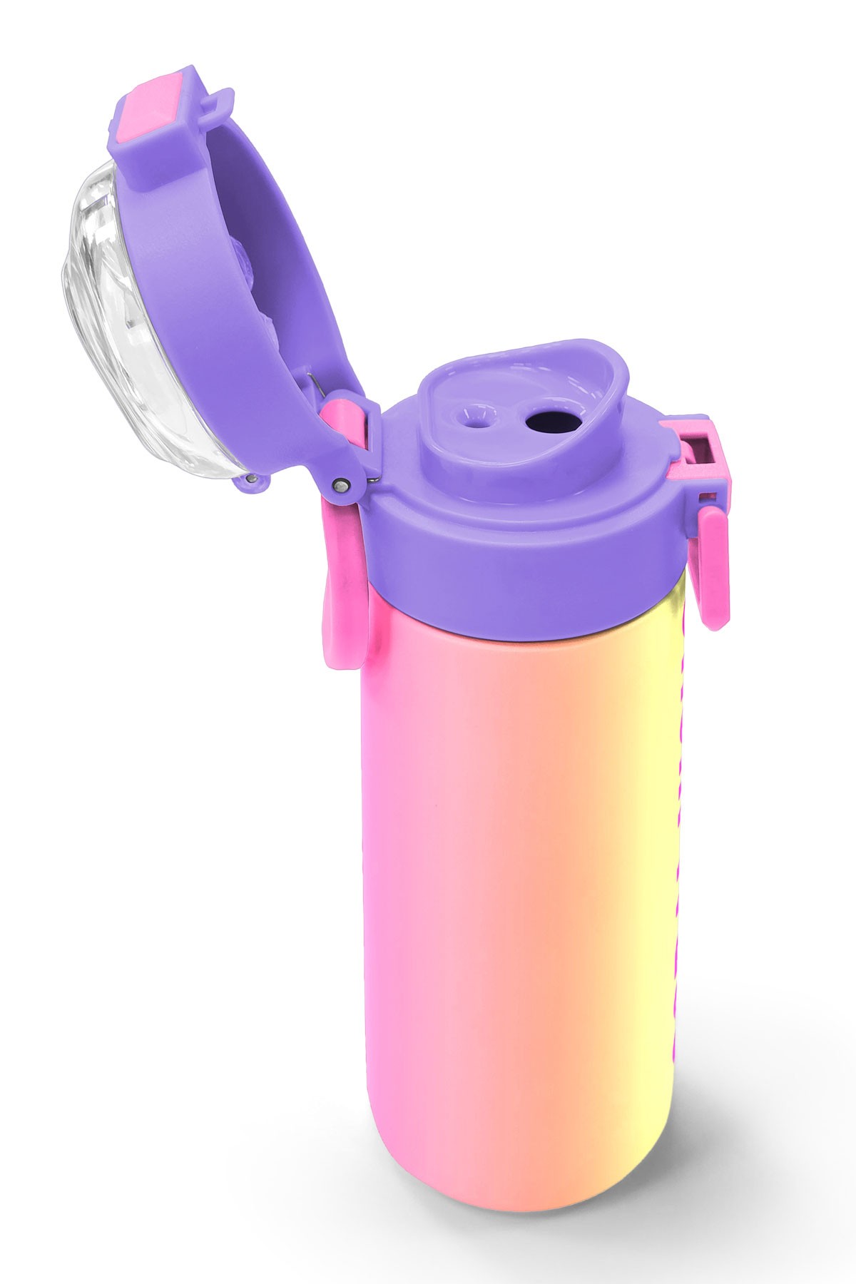 Coral High Kids Renk Geçişli Pipetli ve Direkt İçim Çelik Termos 500 ml 31868
