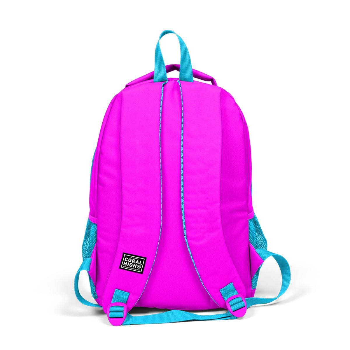 Coral High Kids Pembe Gümüş Simli Unicorn Desenli 3’lü Okul Çanta Seti SET0114383