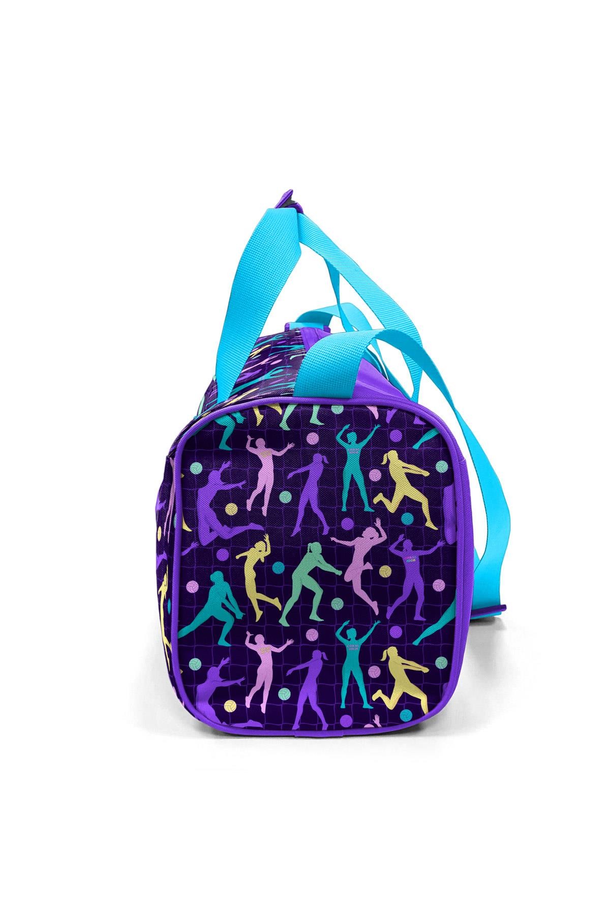 Coral High Mor Voleybol Desenli Spor Çantası 27529