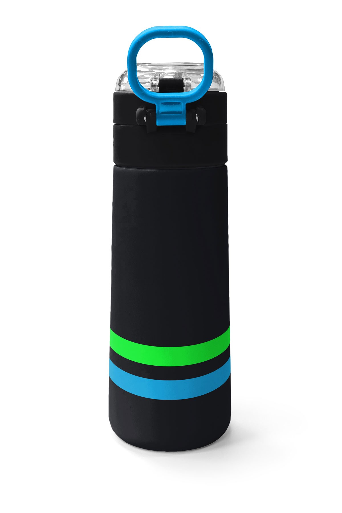 Coral High Kids Siyah Pipetli ve Direkt İçim Çelik Termos 500 ml 31929