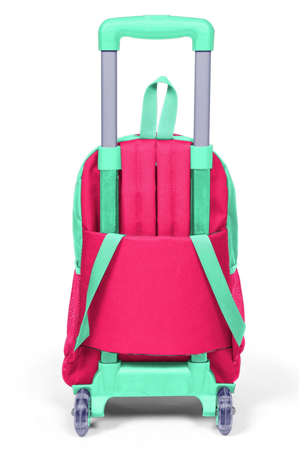 Coral High Kids Su Yeşilİ Neon Mercan Koala Desenli Üç Bölmeli Çekçekli Okul Sırt Çantası 23913