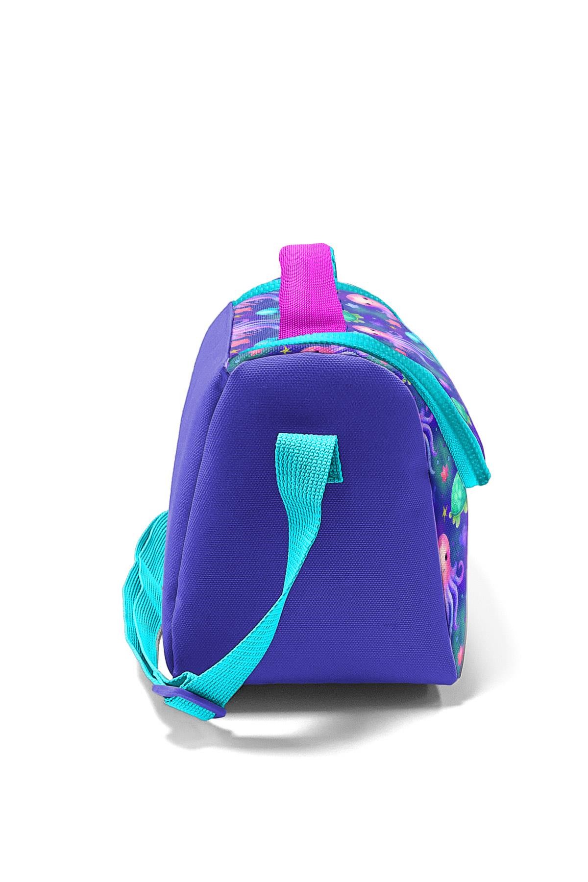Coral High Kids Lavanta Turkuaz Deniz Temalı Thermo Beslenme Çantası 12783