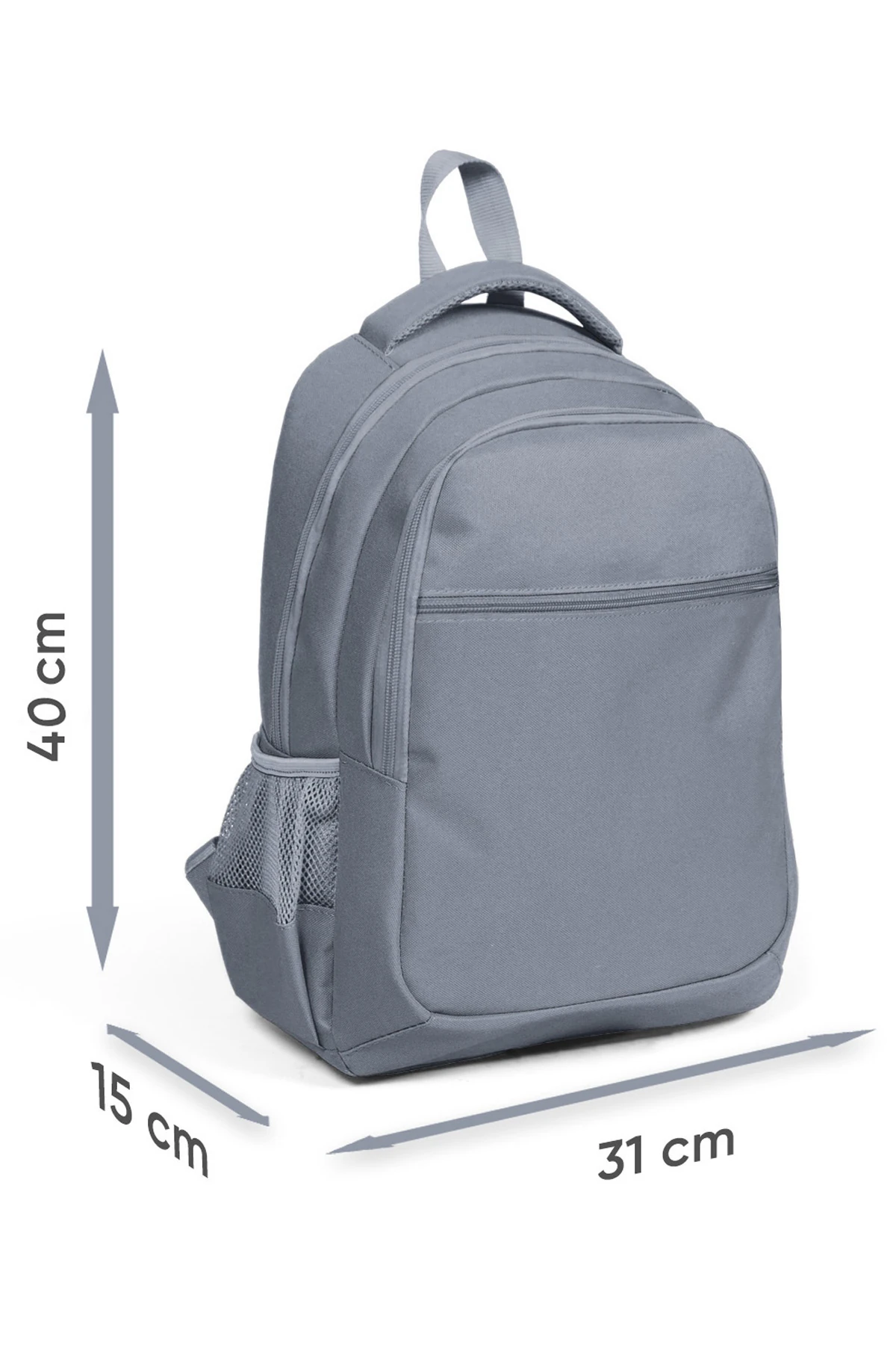 Coral High Kids Mor Su Yeşili Unicorn Desenli Üç Bölmeli Okul Sırt Çantası 23487