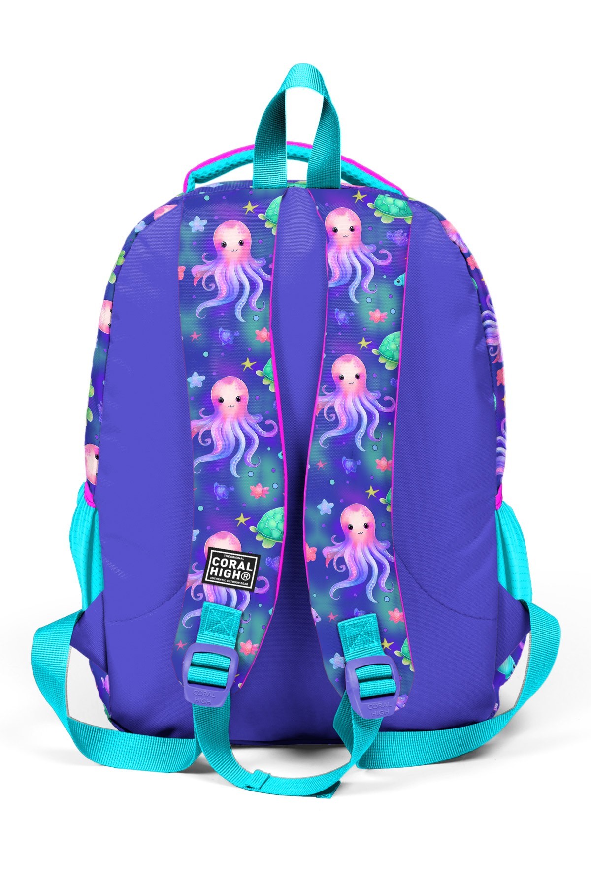 Coral High Kids Lavanta Turkuaz Deniz Temalı 3’lü Okul Çanta Seti SET0114422