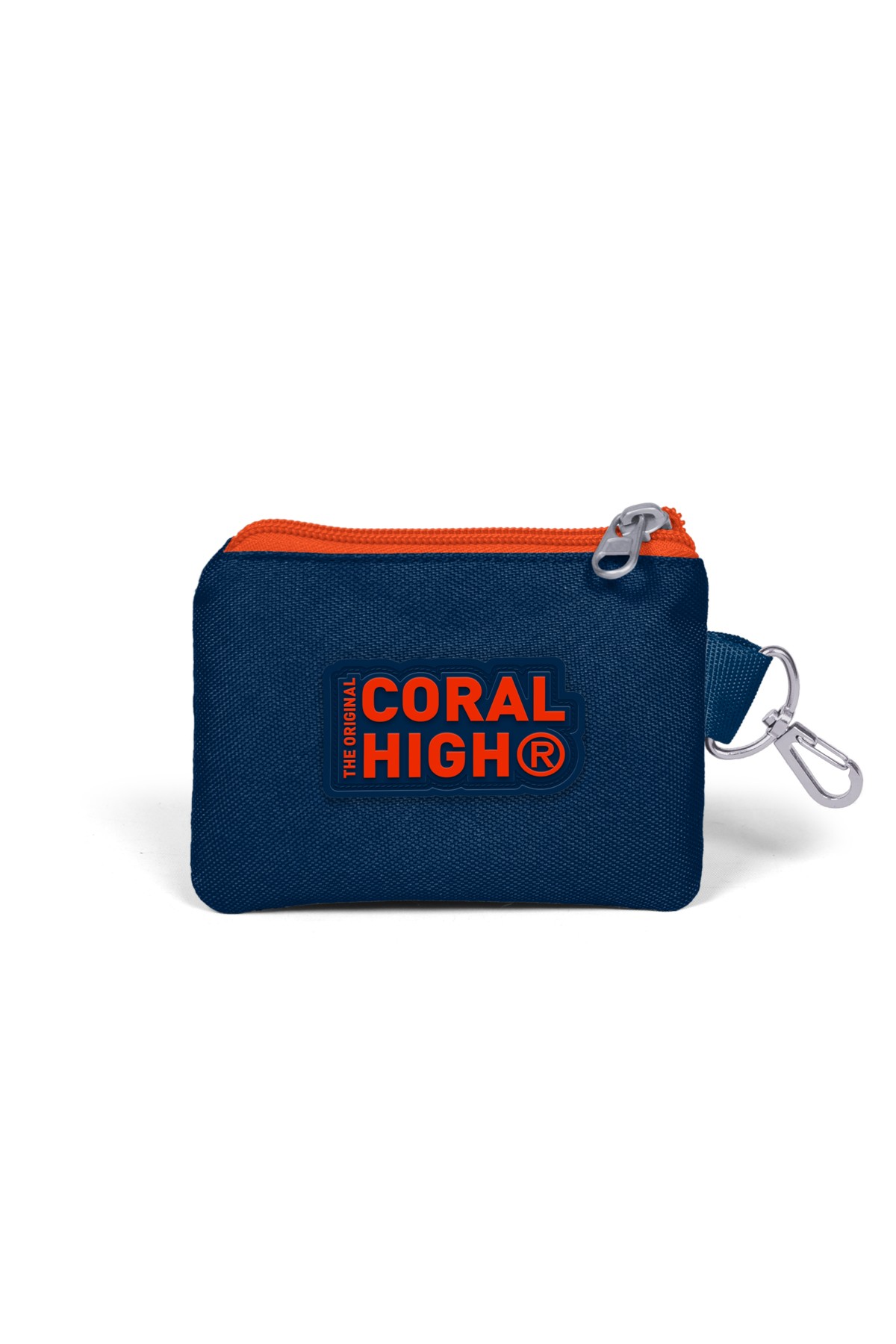 Coral High Kids Lacivert Turuncu Basketbol  Desenli Bozuk Para Çantası 21798