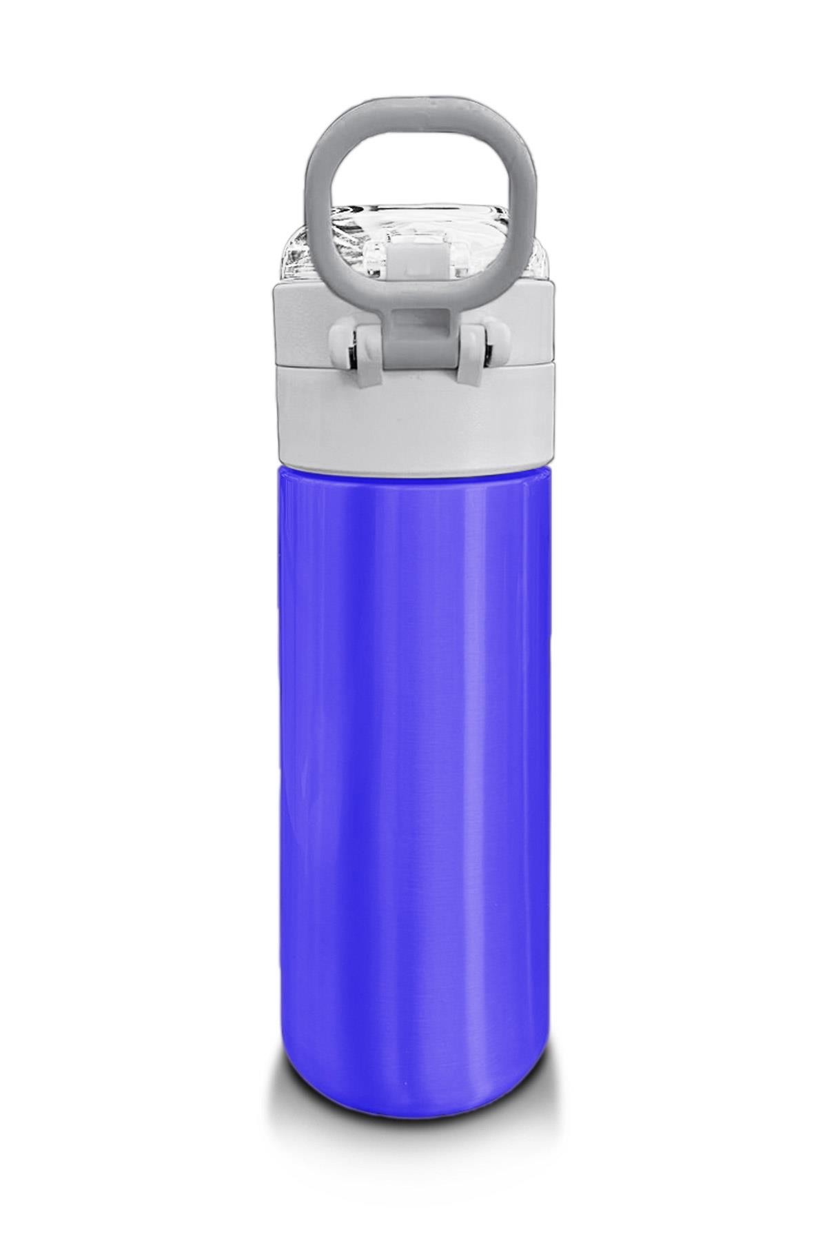 Coral High Kids Açık Mor Pipetli ve Direkt İçim Çelik Termos 500 ml 31830