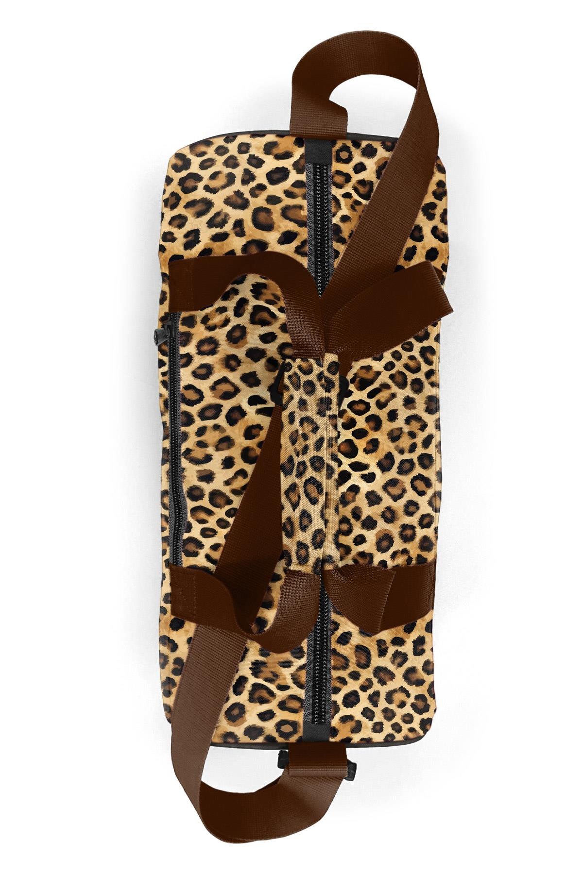 Coral High Kahverengi Leopar Desenli Spor Çanta 27533
