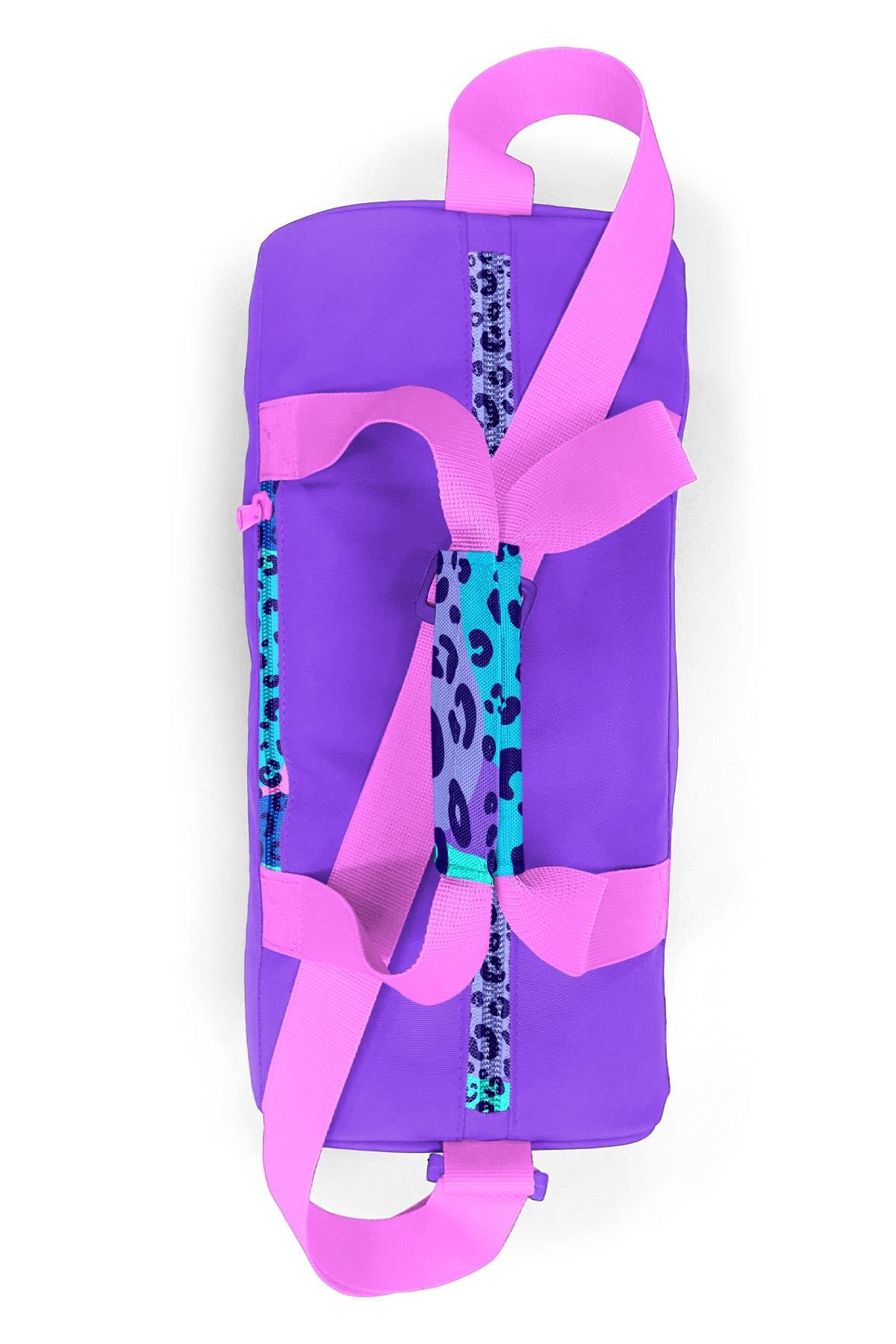 Coral High Mor Leopar Desenli Spor Çantası 27532