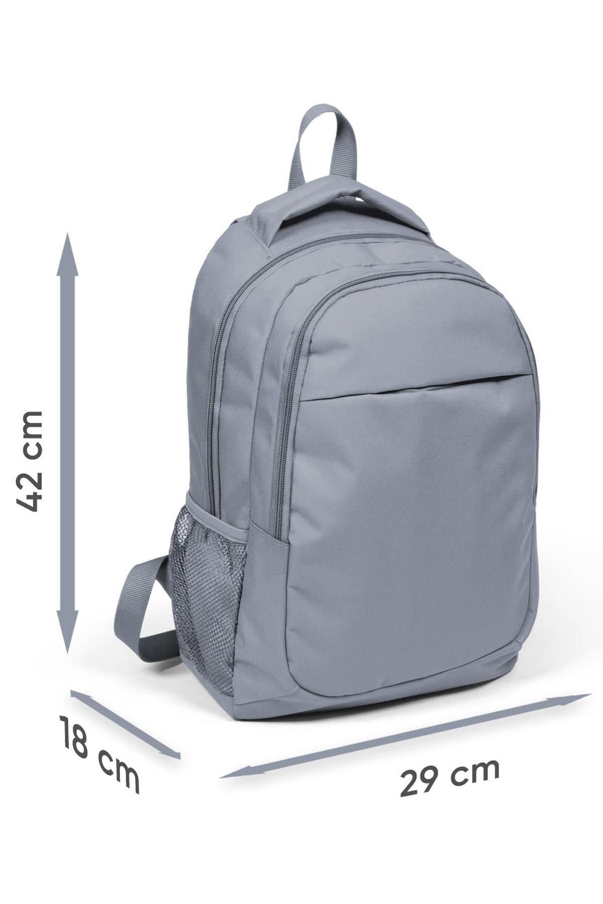 Coral High Kids Renk Geçişli Desenli Üç Bölmeli Okul Sırt Çantası 23668