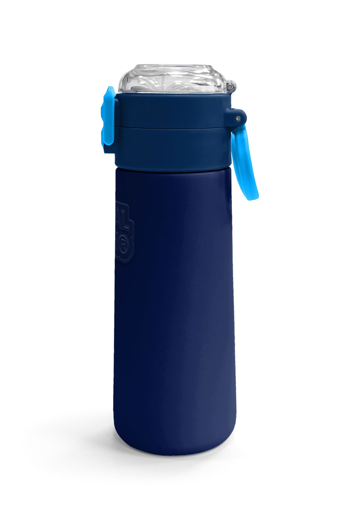 Coral High Kids Lacivert Mavi Pipetli ve Direkt İçim Çelik Termos 500 ml 31828