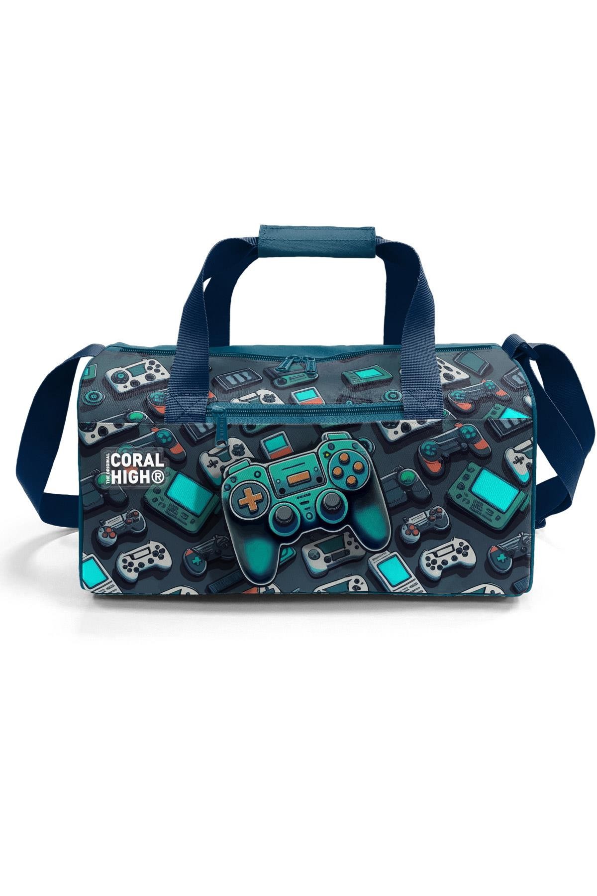 Coral High Nefti Gamer Desenli Spor Çantası 27541