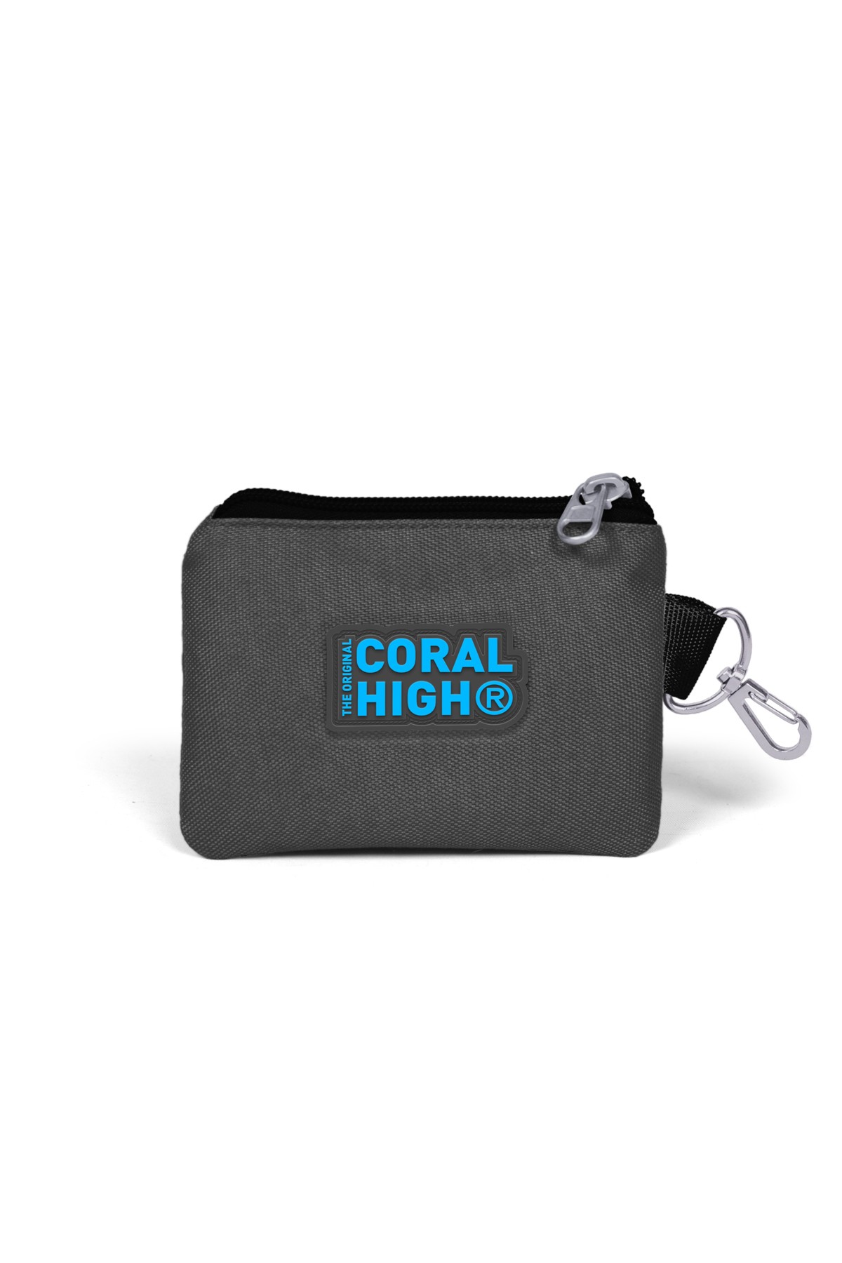 Coral High Kids Gri Siyah Kurt Desenli Bozuk Para Çantası 21852