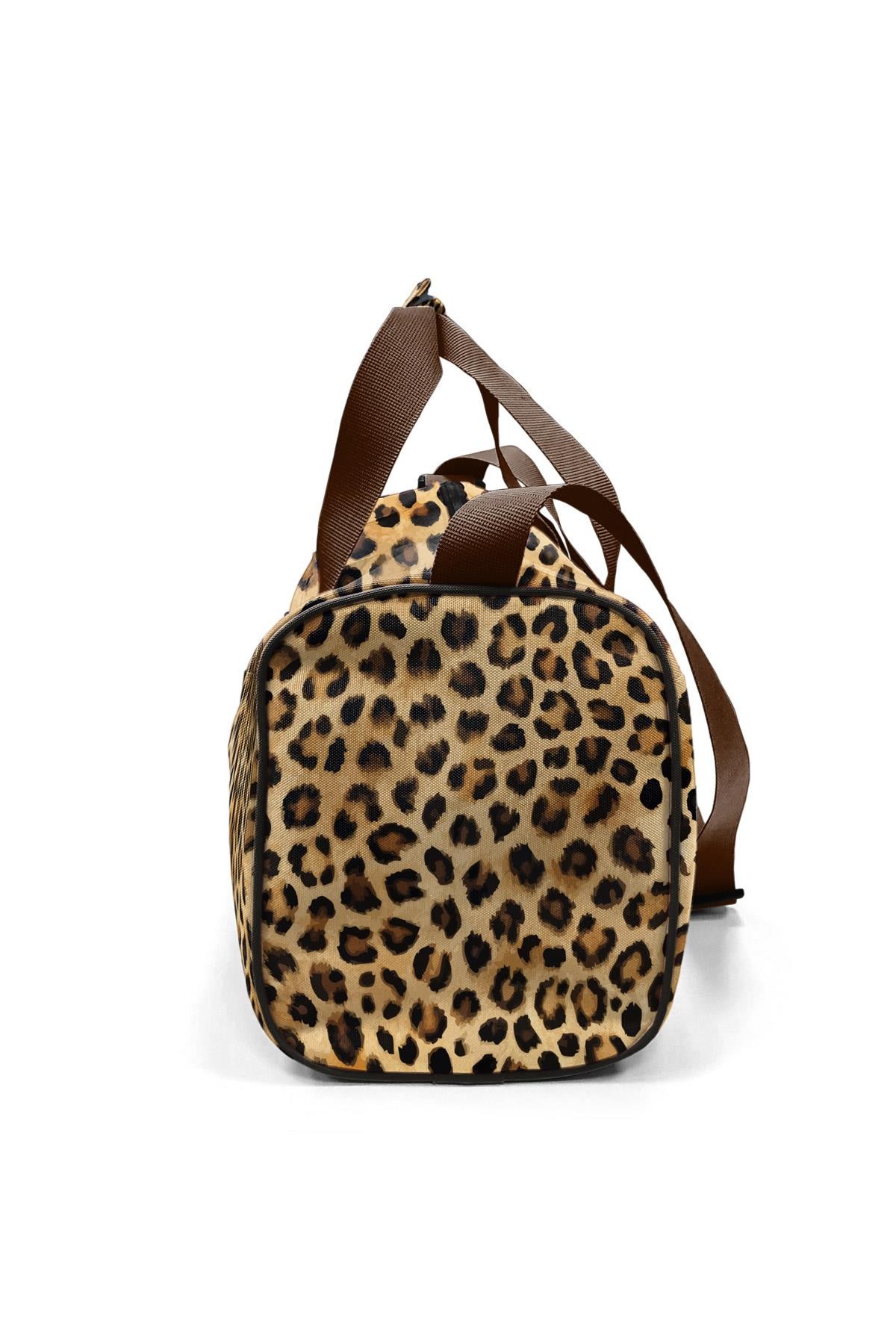 Coral High Kahverengi Leopar Desenli Spor Çanta 27533