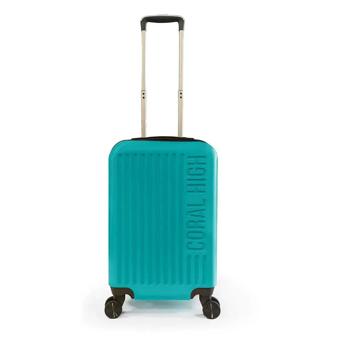 Coral High ABS Turquoise Small Size Suitcase 16461