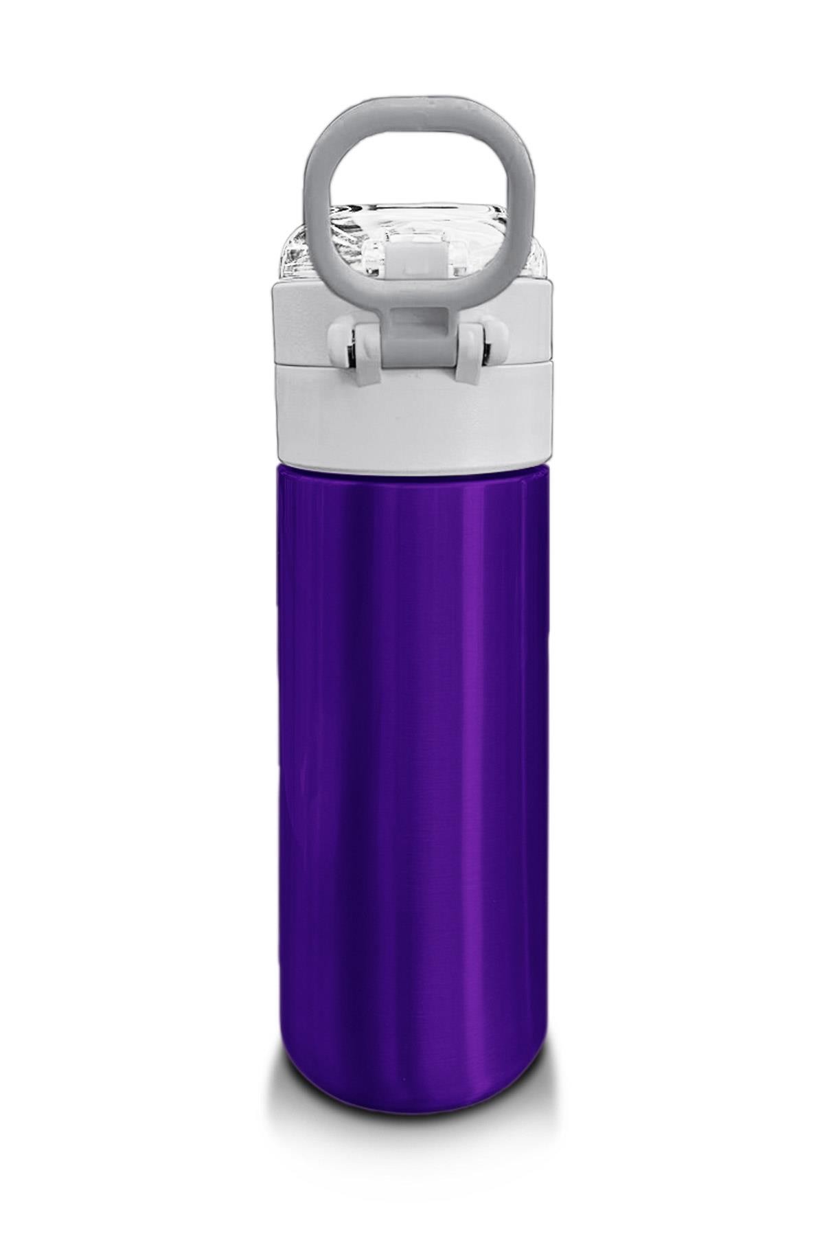 Coral High Kids Mor Pipetli ve Direkt İçim Çelik Termos 500 ml 31826