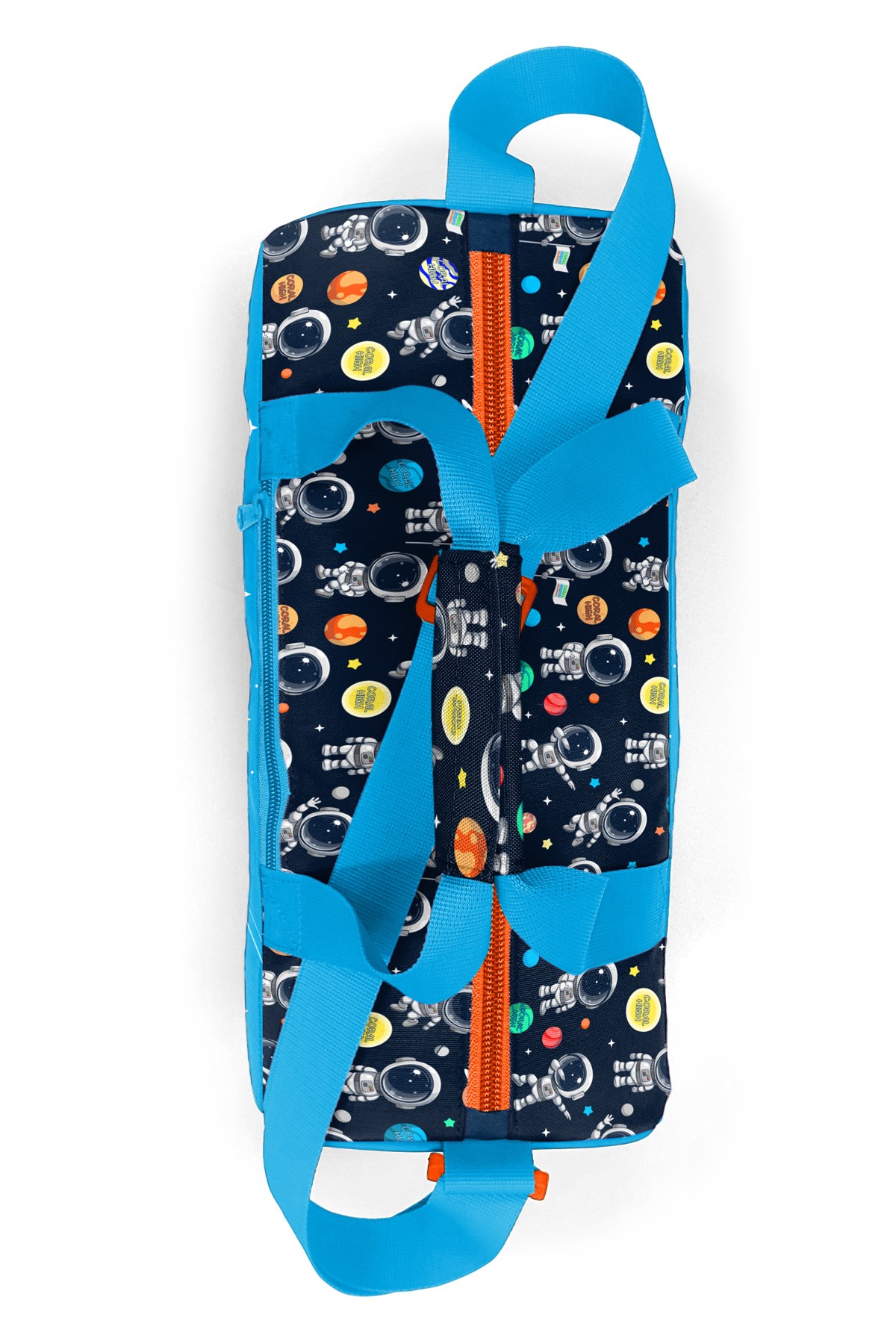 Coral High Kids Lacivert Mavi Astronot Desenli Spor Çantası 27538