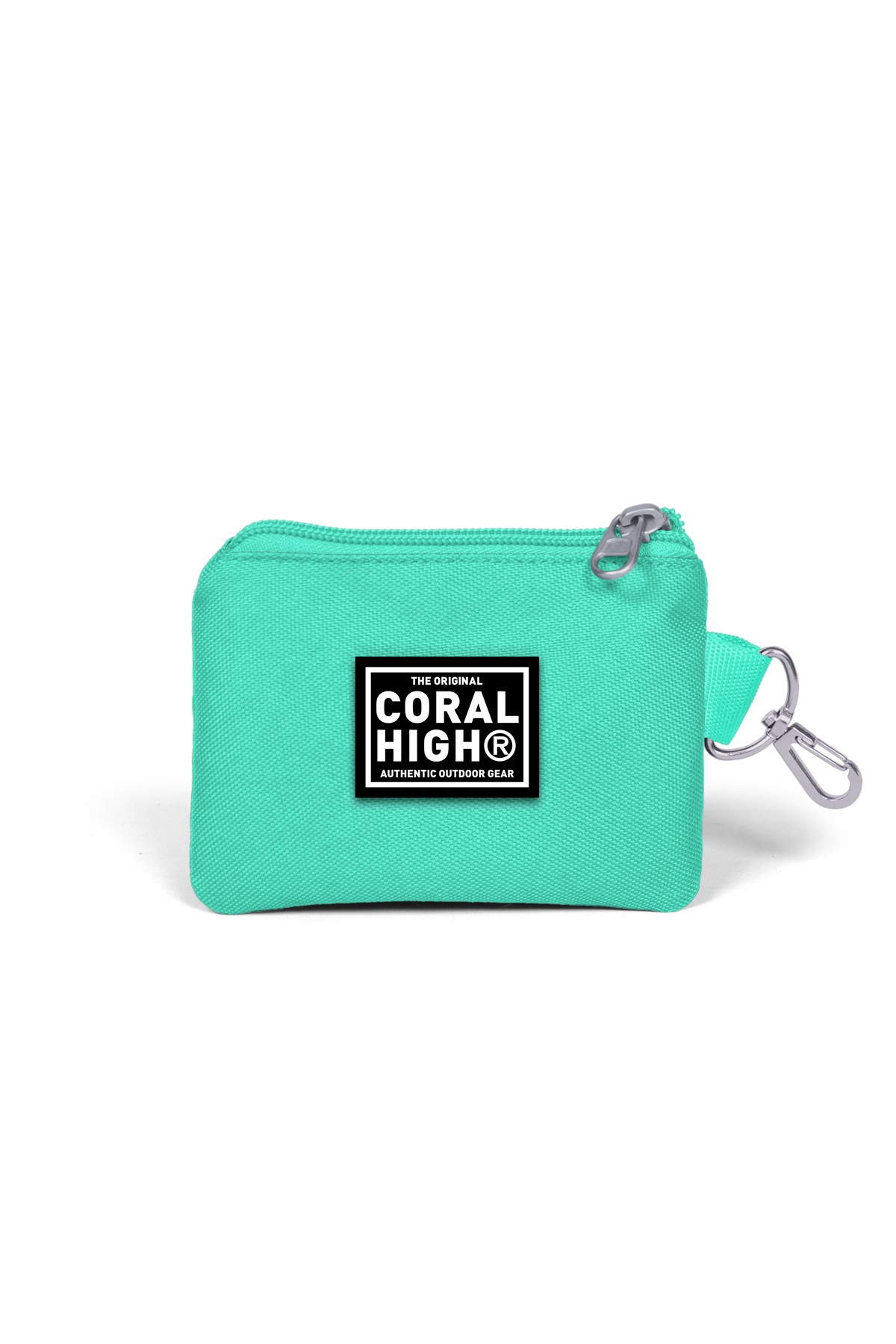 Coral High Su Yeşili Pembe Renk Geçişli Bozuk Para Çantası 21772