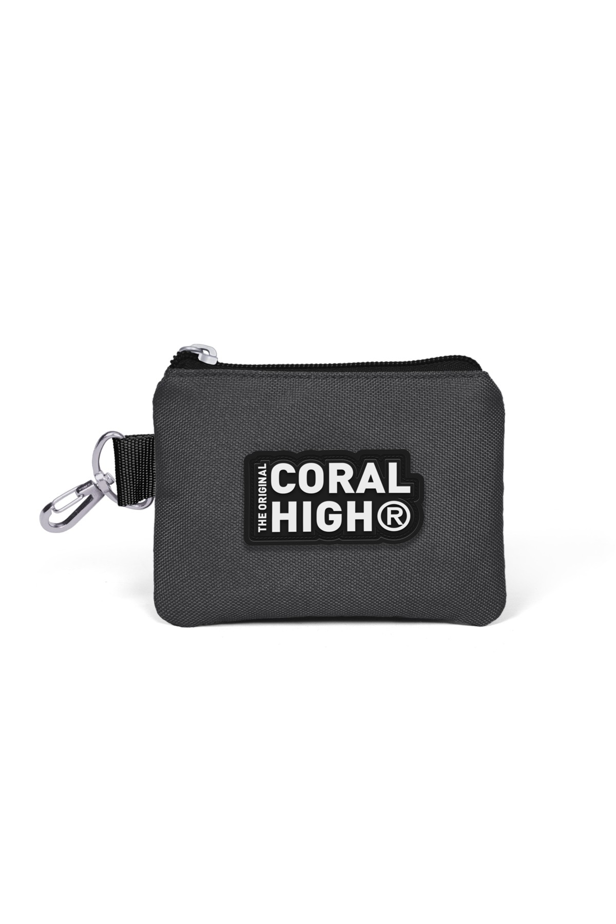 Coral High Kids Koyu Gri Siyah Bozuk Para Çantası 21708