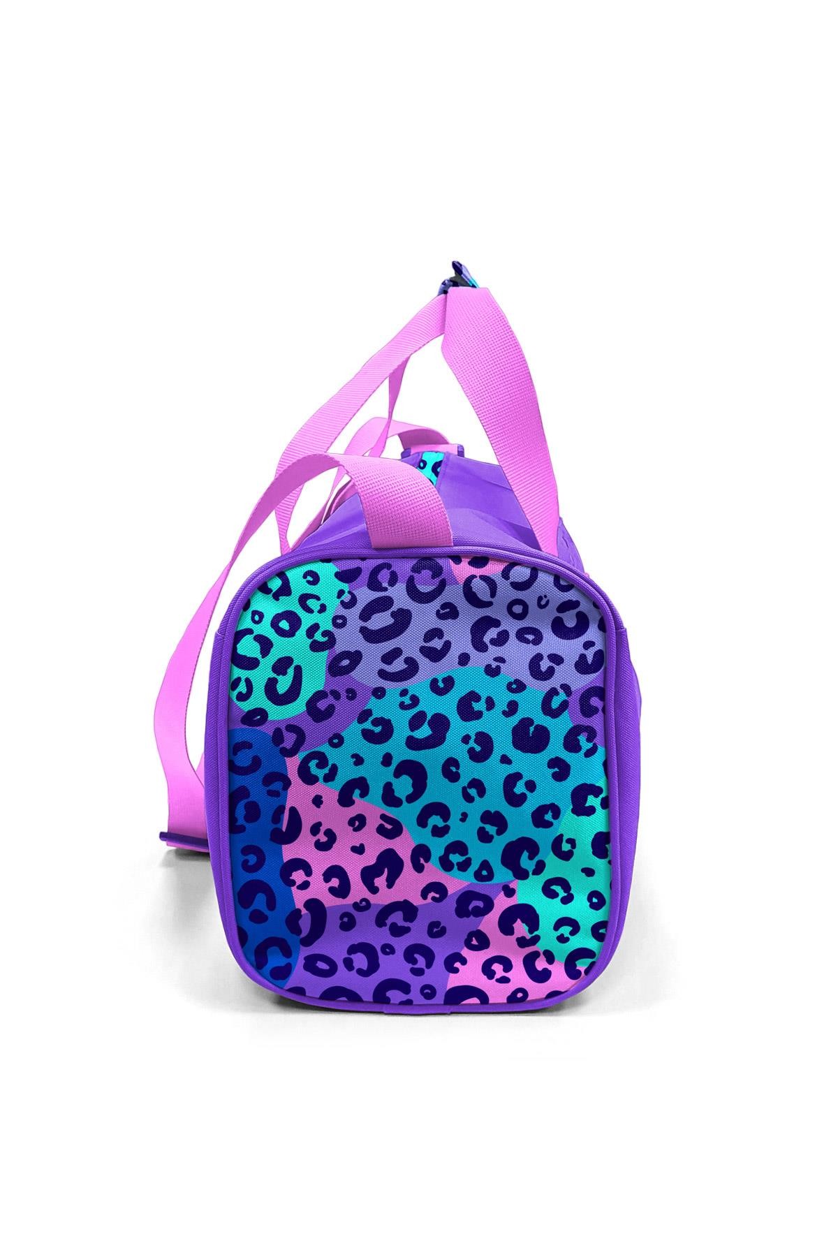 Coral High Mor Leopar Desenli Spor Çantası 27532