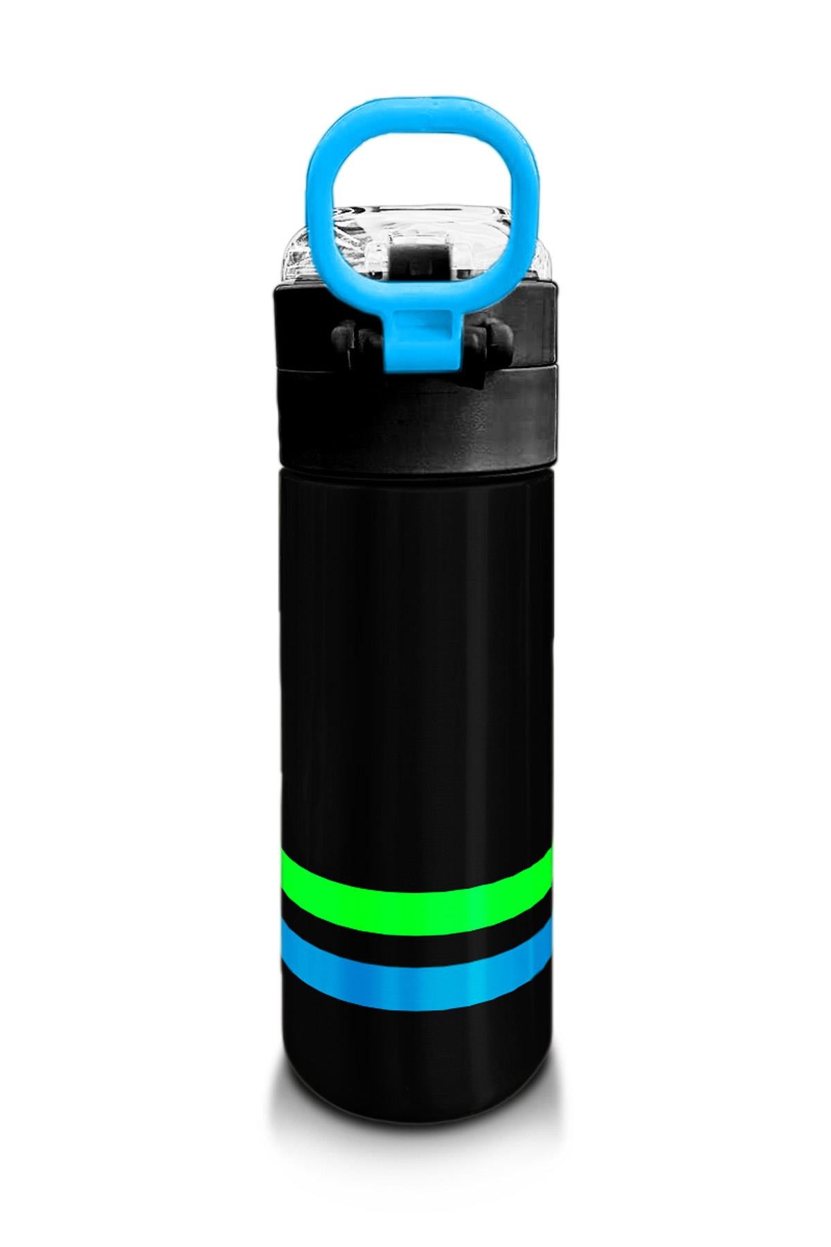 Coral High Kids Siyah Pipetli ve Direkt İçim Çelik Termos 500 ml 31929