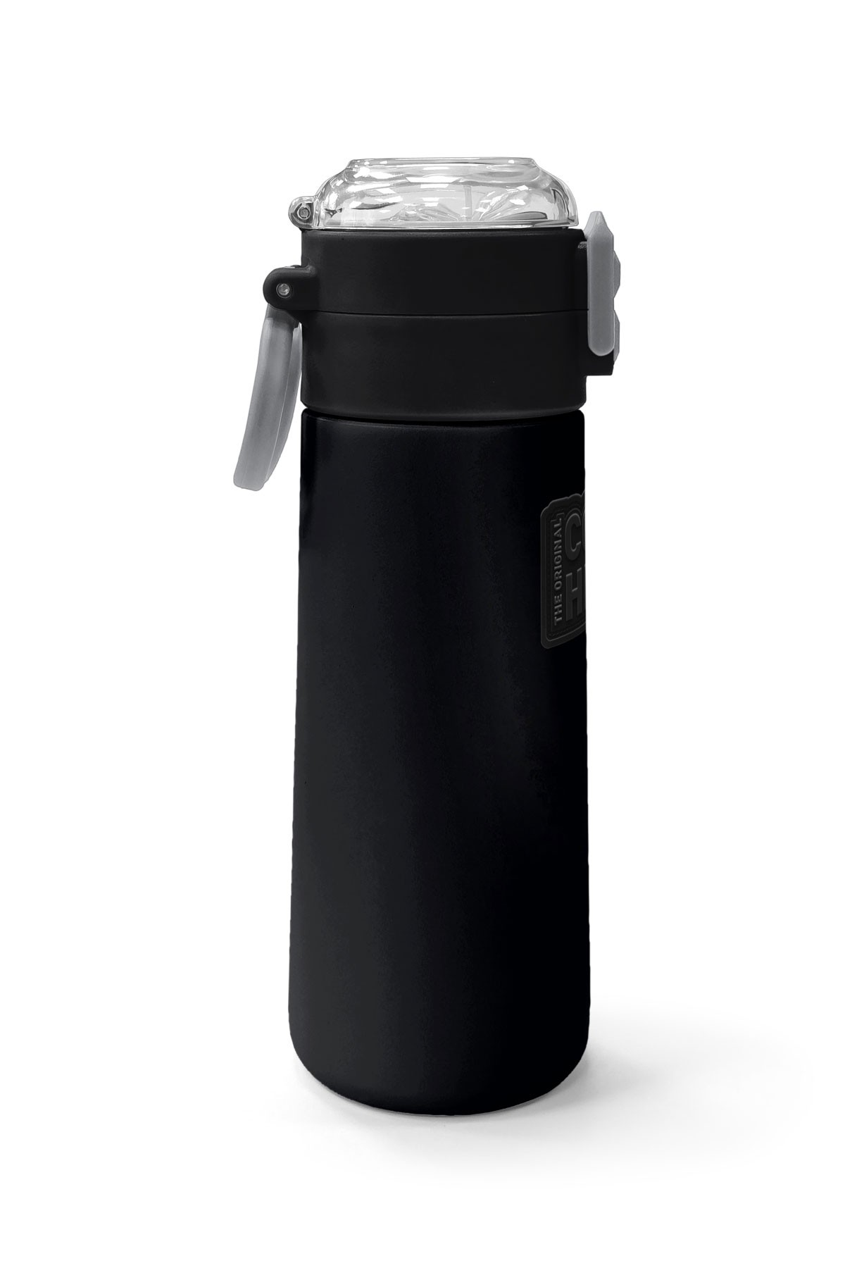 Coral High Kids Siyah Pipetli ve Direkt İçim Çelik Termos 500 ml 31827