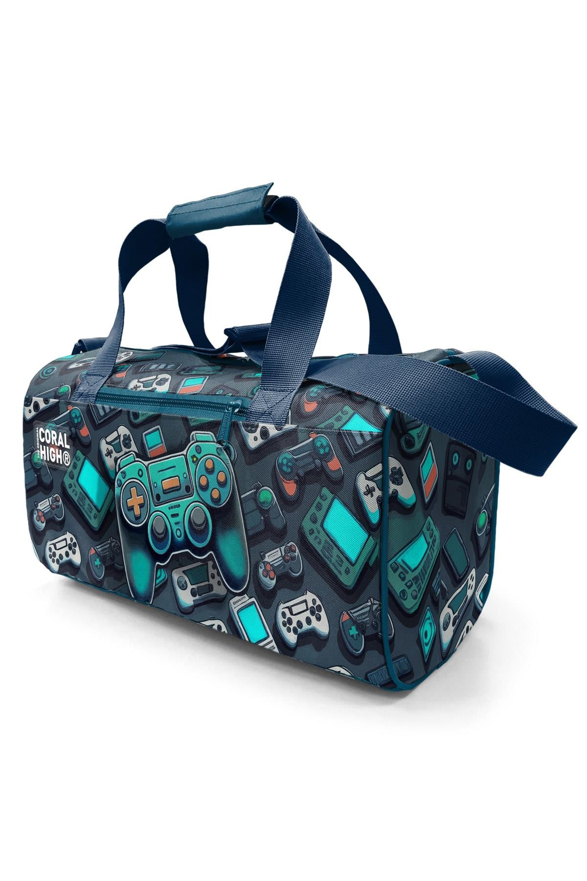 Coral High Nefti Gamer Desenli Spor Çantası 27541