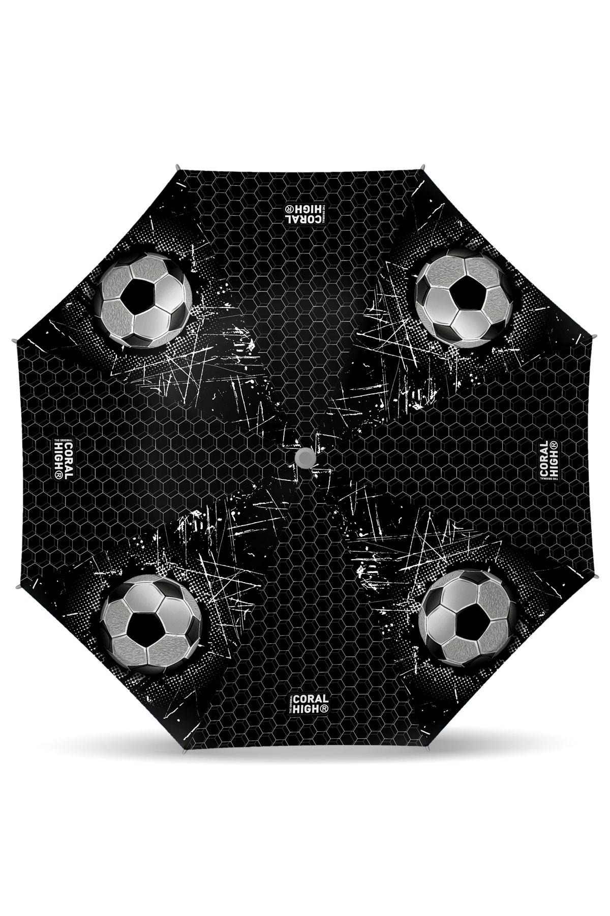 Coral High Kids Futbol Desenli  Çocuk Şemsiyesi 12674