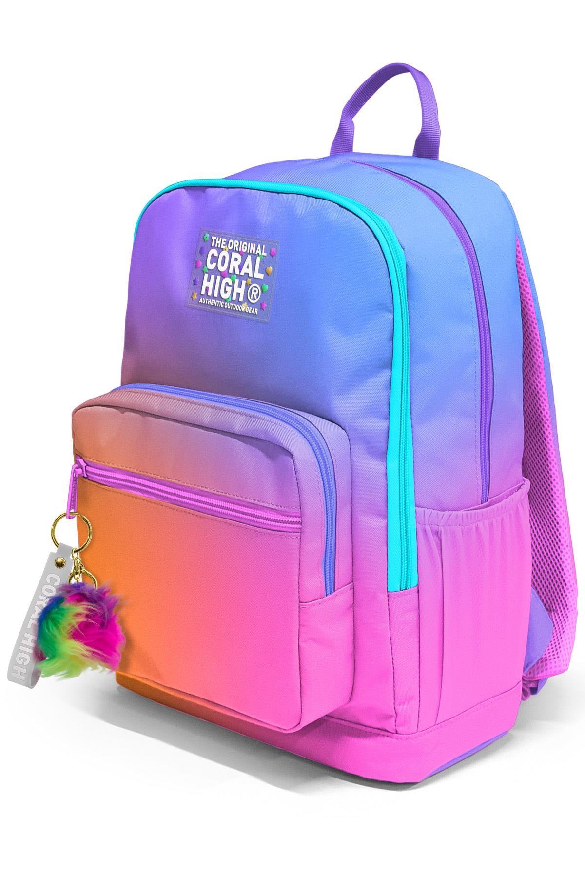Coral High Renk Geçişli Okul Sırt Çantası 23675