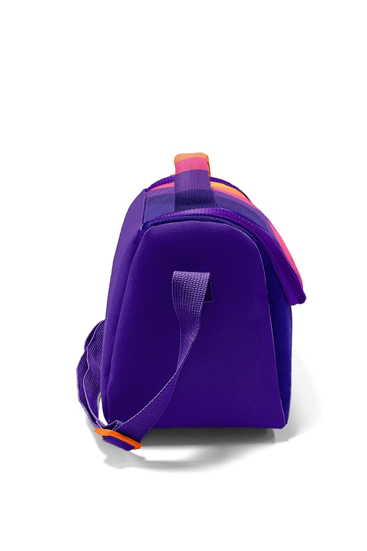 Coral High Kids Renkli Çizgili Thermo Beslenme Çantası 22774