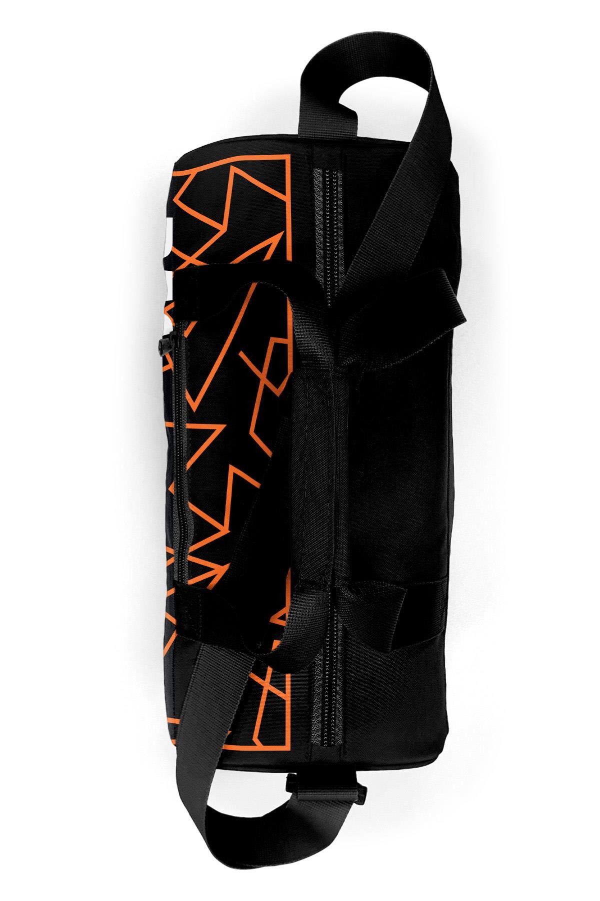 Coral High Siyah Basketbol Desenli Spor Çantası 27536