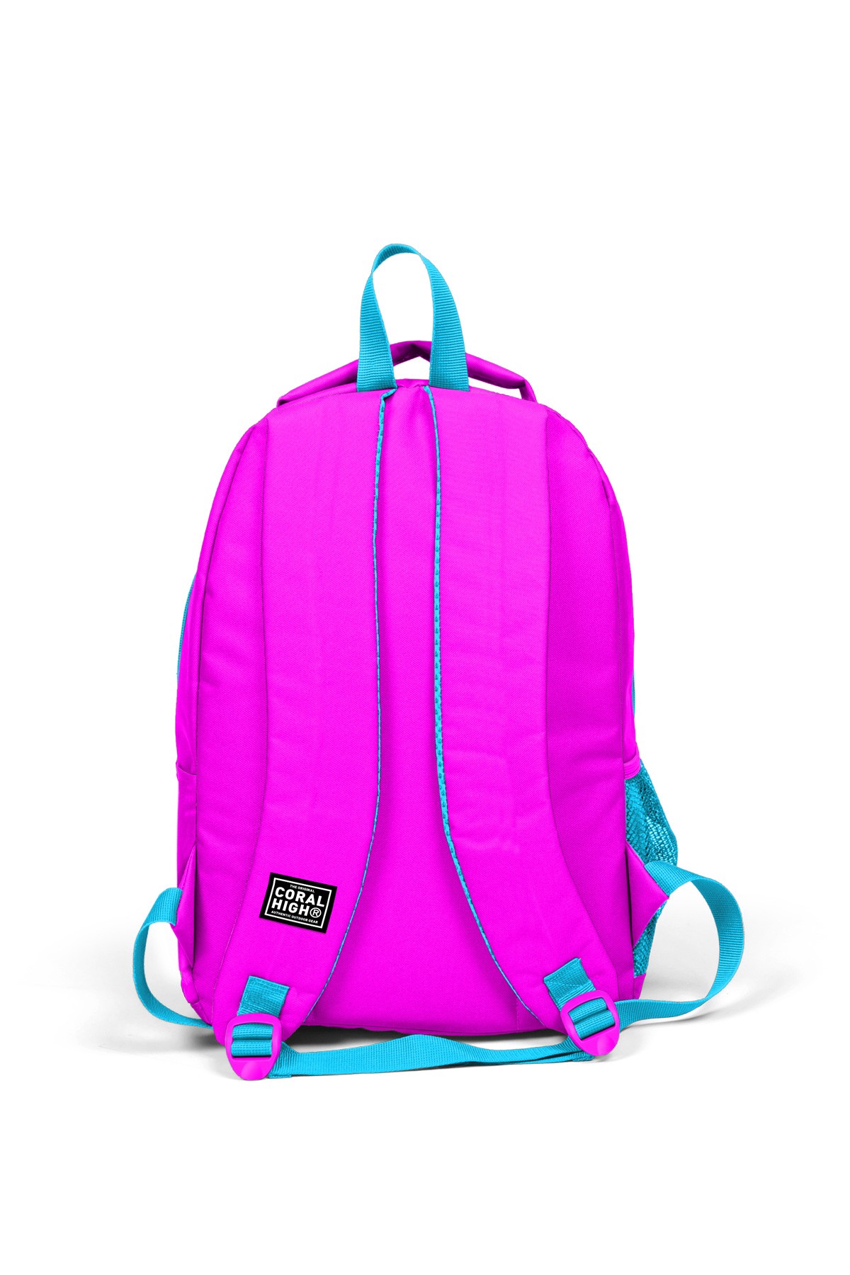 Coral High Kids Pembe Gümüş Simli Unicorn Desenli Üç Bölmeli USB'li Okul Sırt Çantası 23412