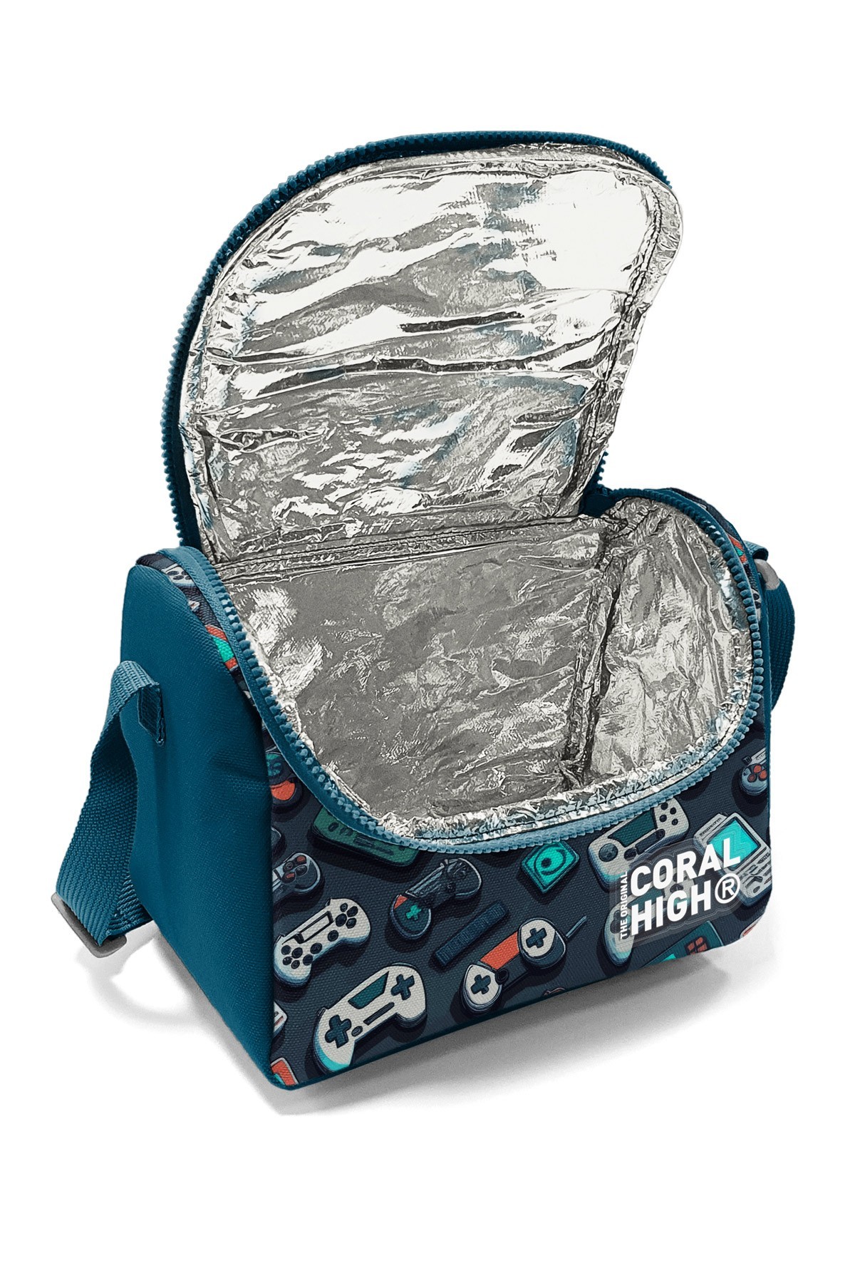 Coral High Kids Nefti Gamer Desenli 3’lü Okul Çanta Seti SET0114423