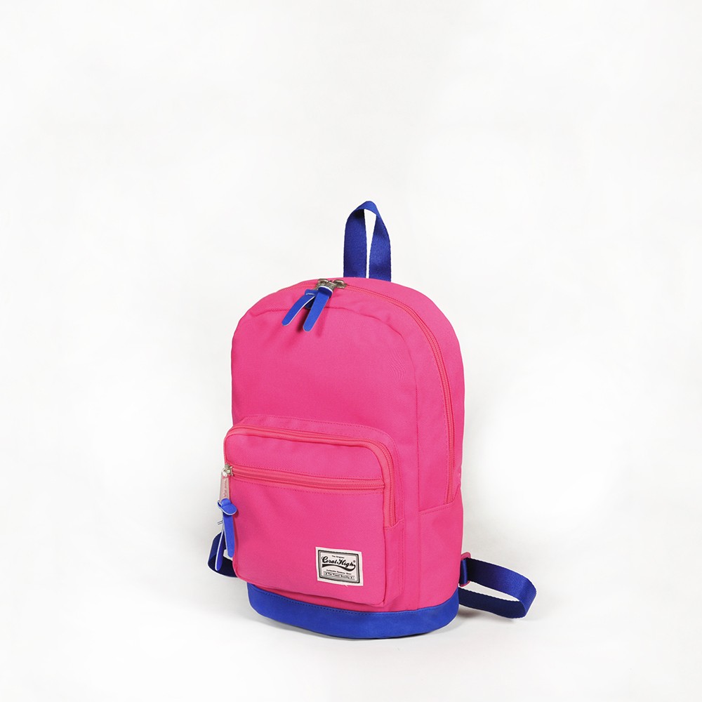 Coral High  Pembe Üç Bölmeli Mini Sırt Çantası 14115