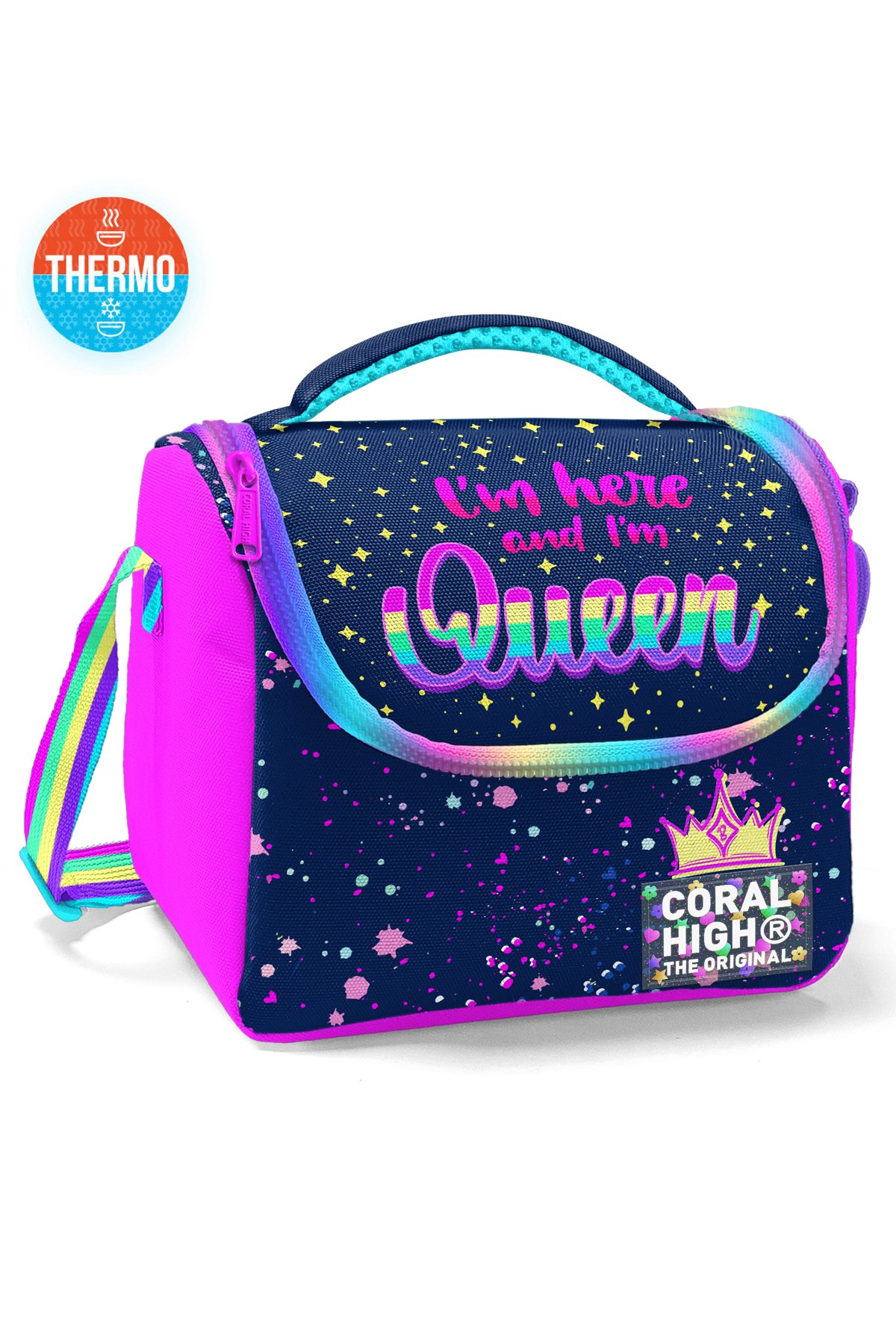 Coral High Kids Çok Renkli Lacivert Thermo Beslenme Çantası 11775