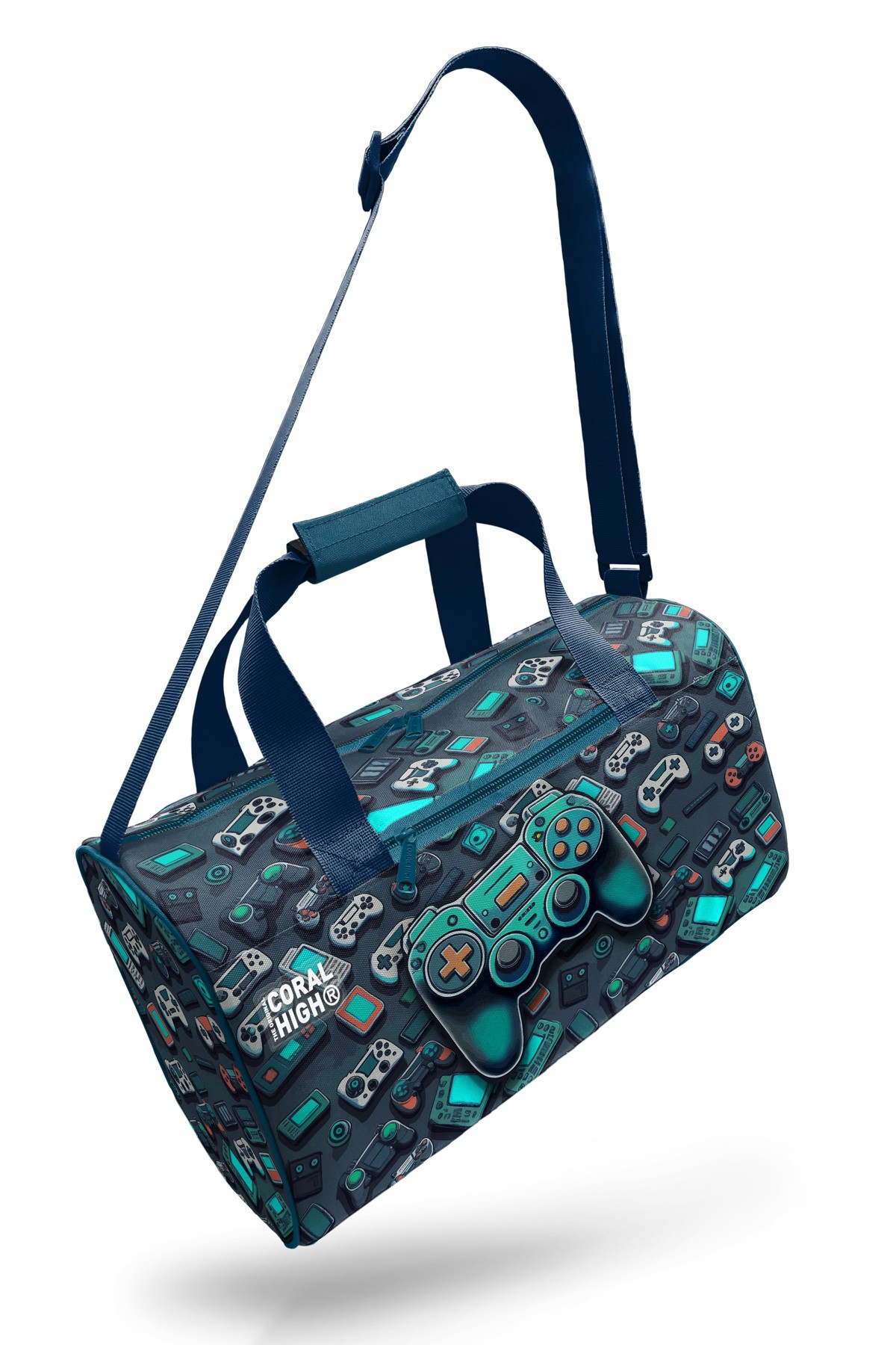 Coral High Nefti Gamer Desenli Spor Çantası 27541