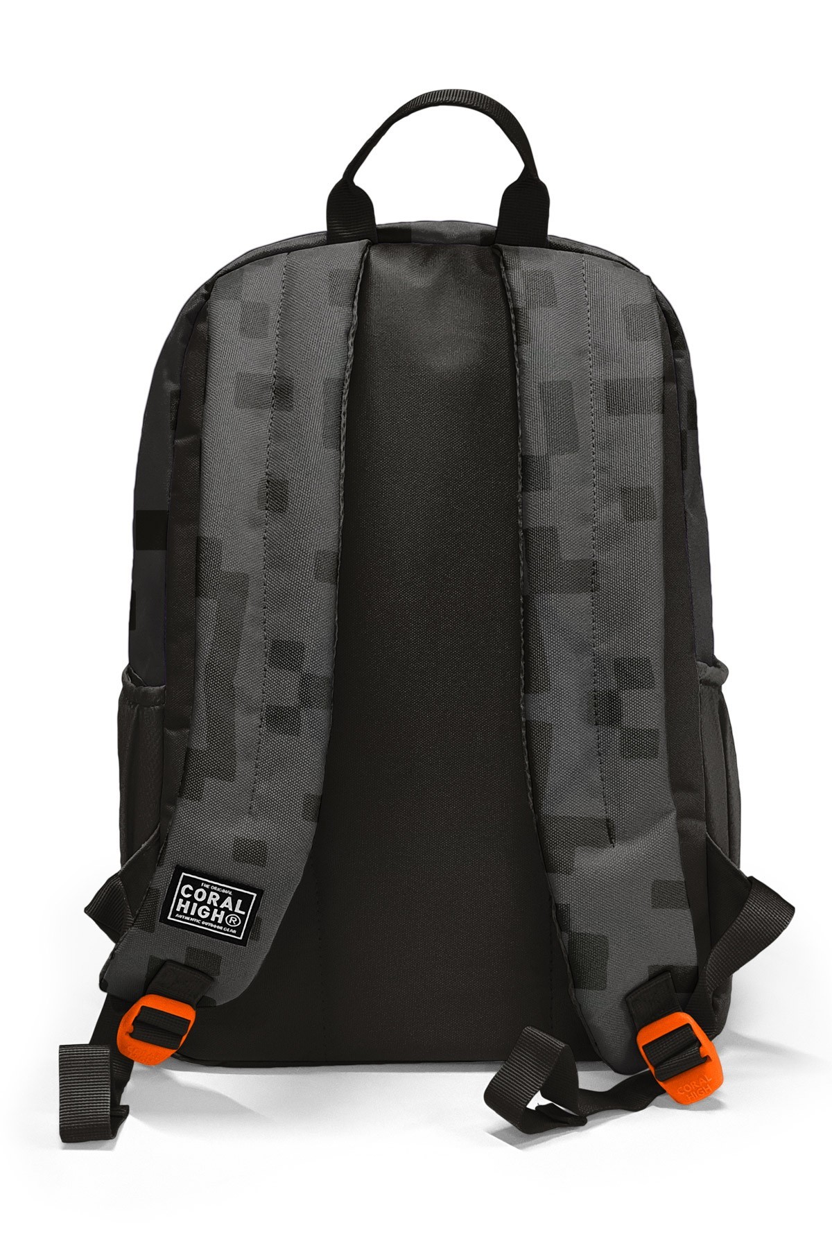 Coral High Siyah Blok Desenli 3’lü Okul Çanta Seti SET0123694