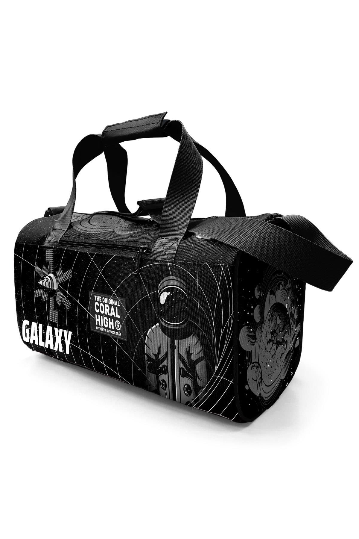 Coral High Siyah Galaxy Desenli Spor Çantası 27526