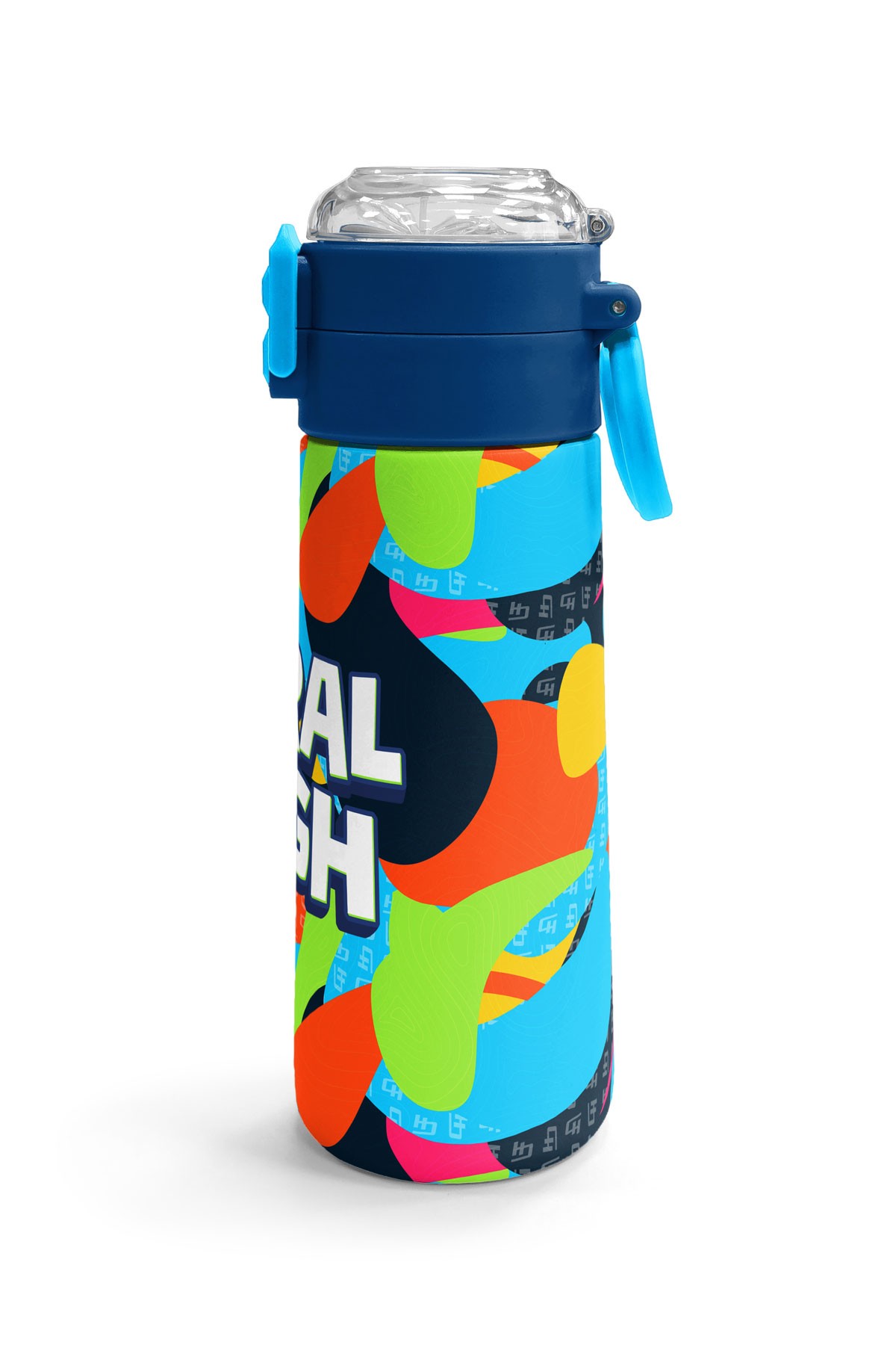 Coral High Kids Grafiti Desenli Pipetli ve Direkt İçim Çelik Termos 500 ml 31993