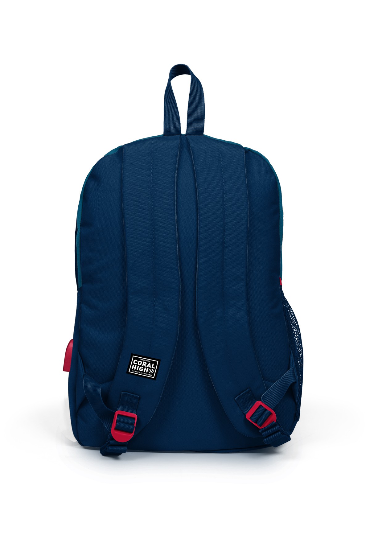 Coral High Sport Civit Lacivert Dört Bölmeli USB Şarjlı Kulaklık Çıkışlı Sırt Çantası 23448