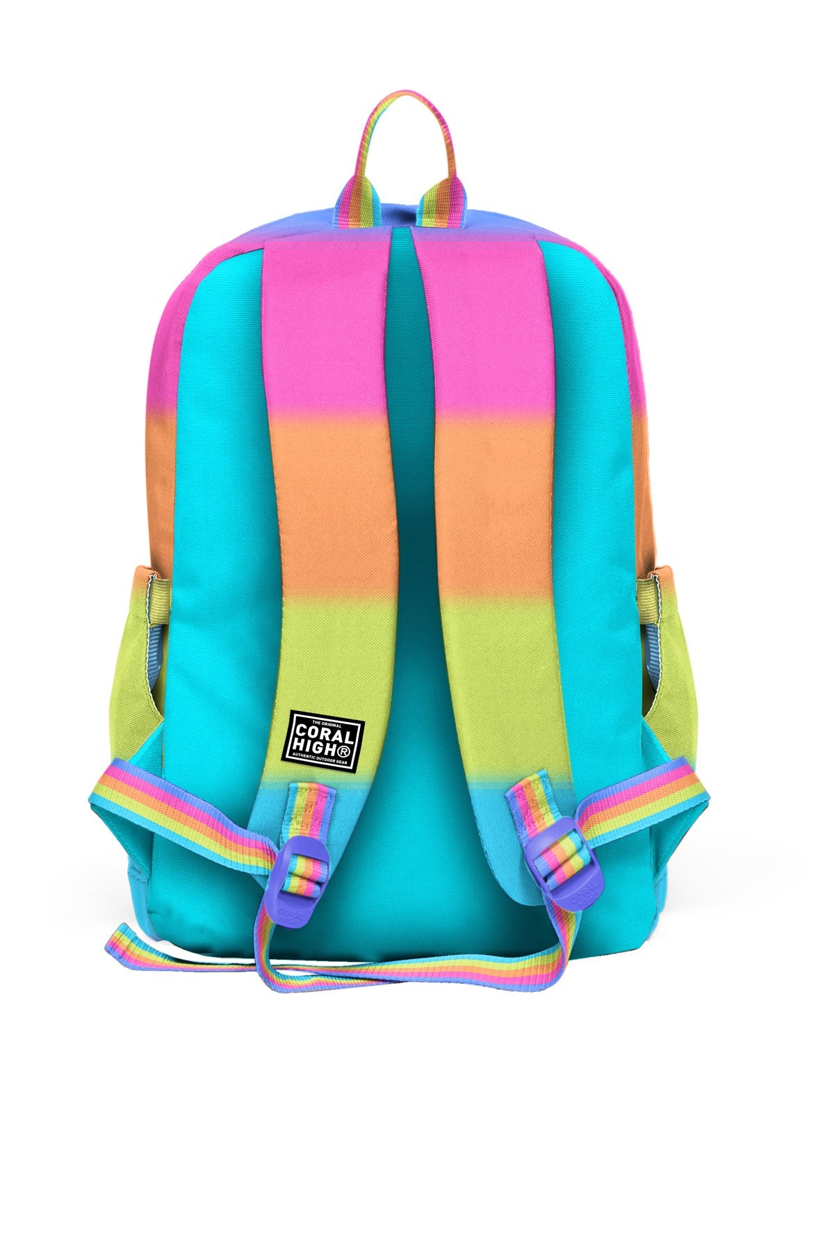 Coral High Kids Renkli Çizgili 3’lü Okul Çanta Seti SET0123770