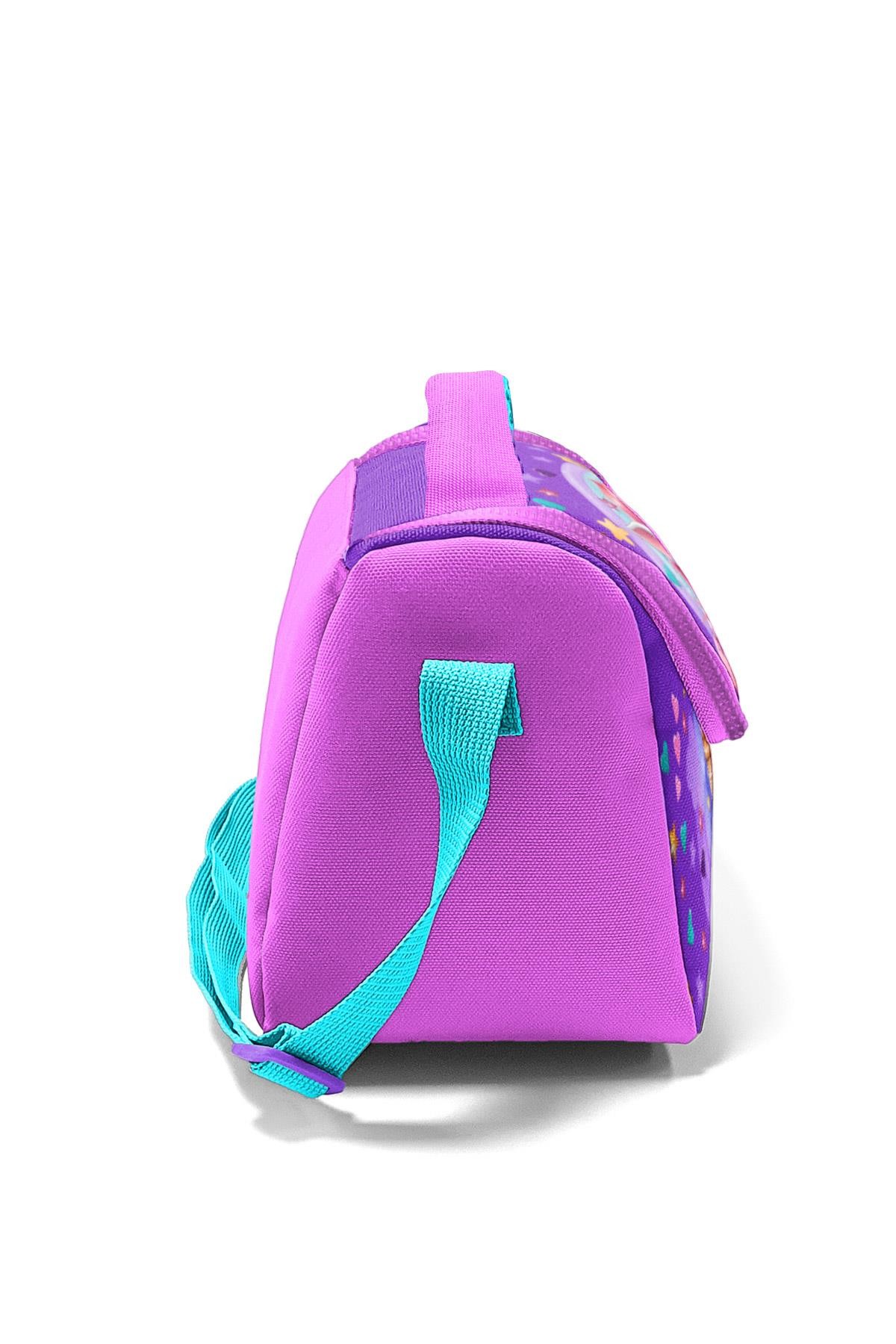 Coral High Kids Mor Pembe Unicorn Desenli Thermo Beslenme Çantası 12782