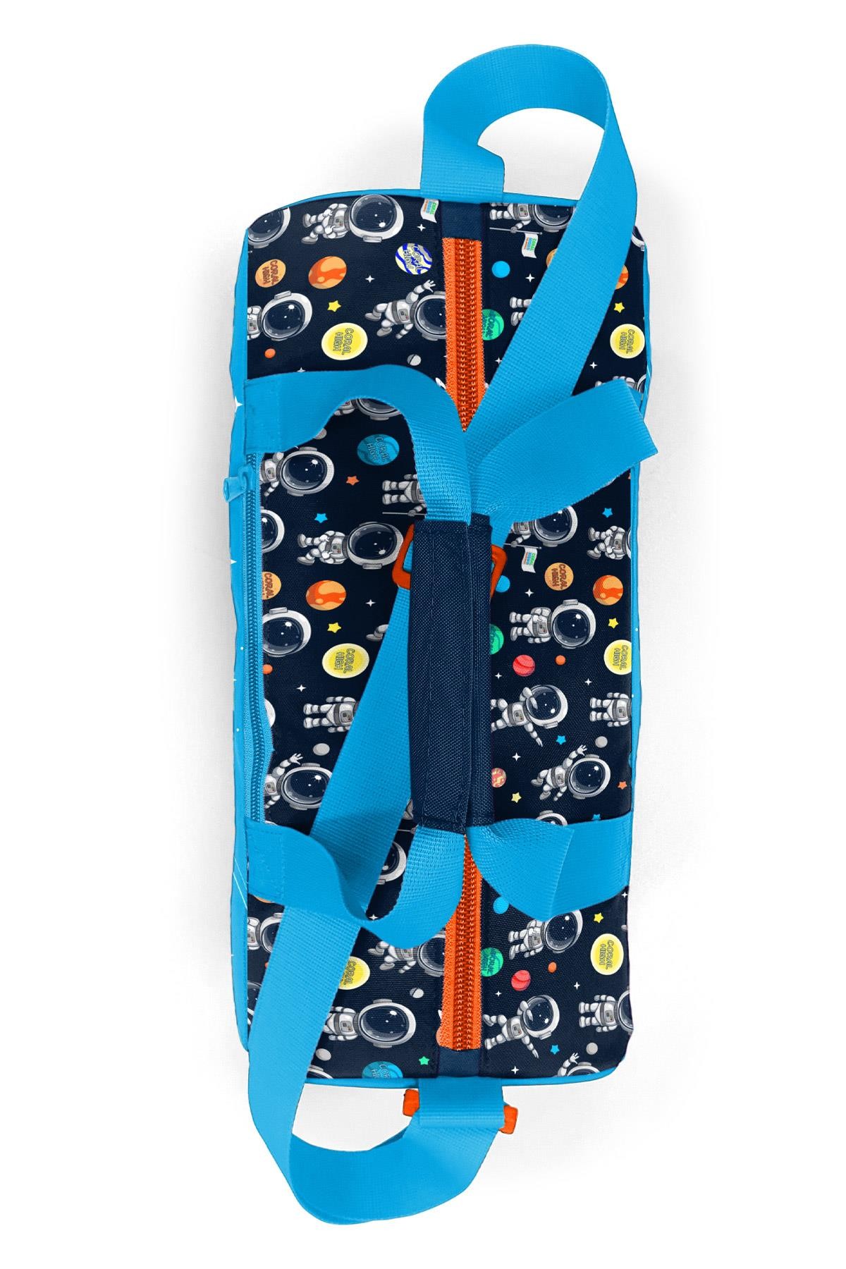 Coral High Kids Lacivert Mavi Astronot Desenli Spor Çantası 27538
