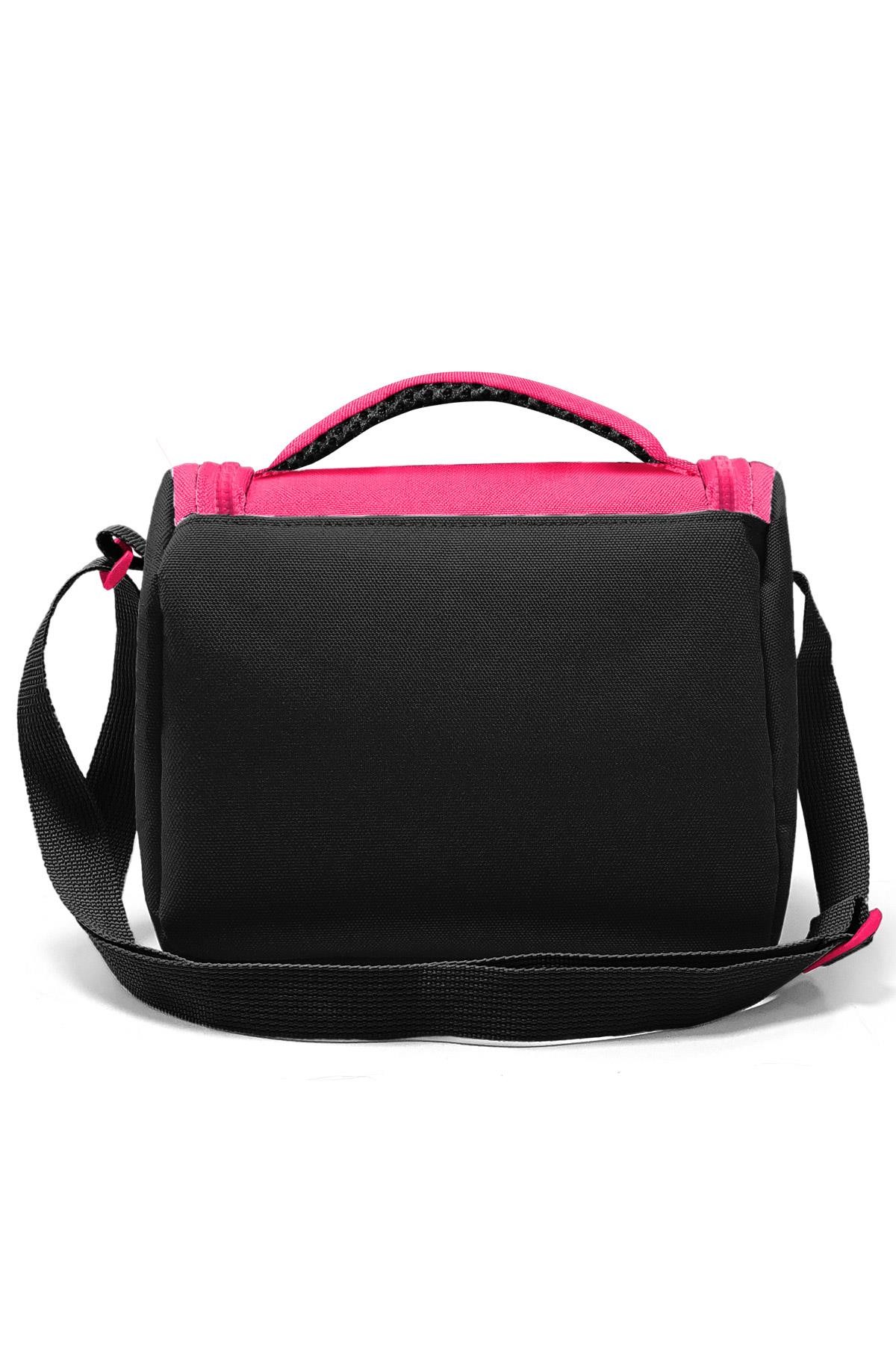 Coral High Kids Pembe Siyah Beyaz Desenli Thermo Beslenme Çantası 22778