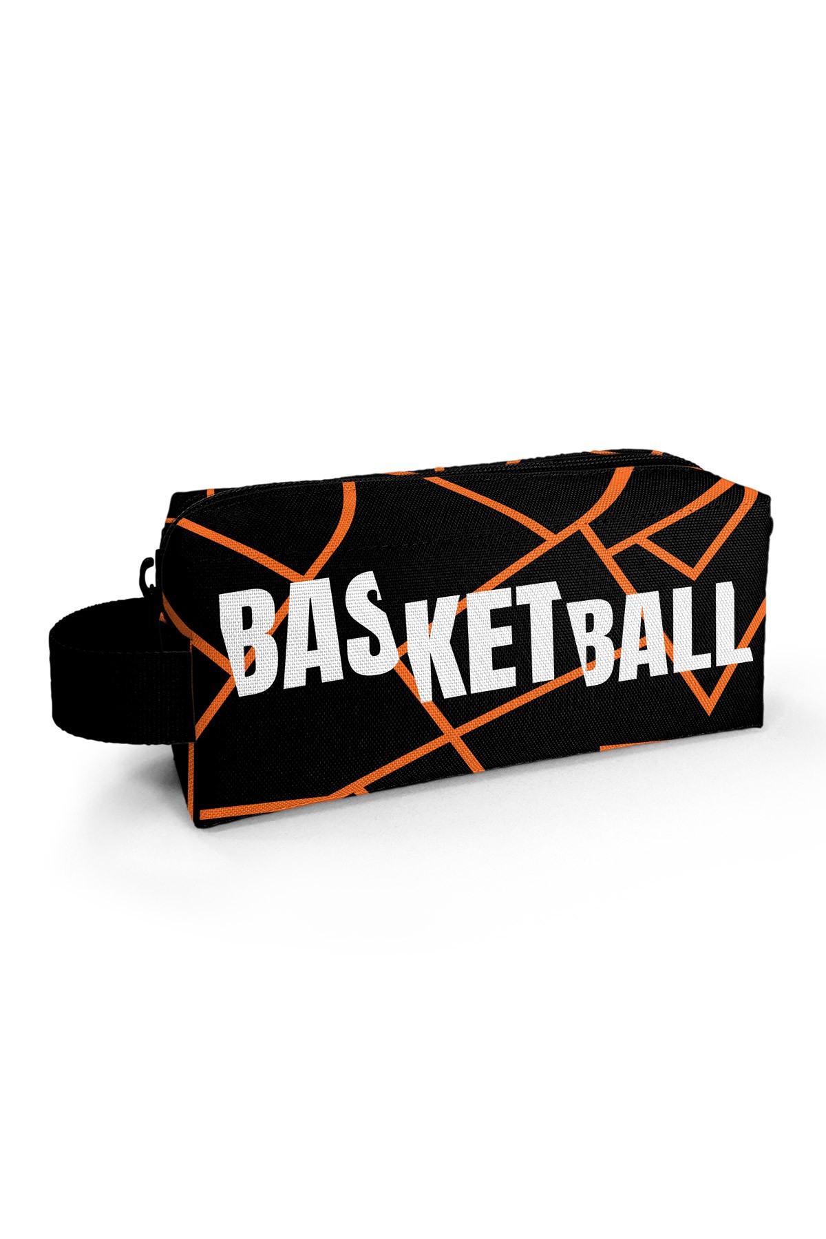 Coral High Kids Pembe Turuncu Siyah Basketbol Kalem Çantası 22079