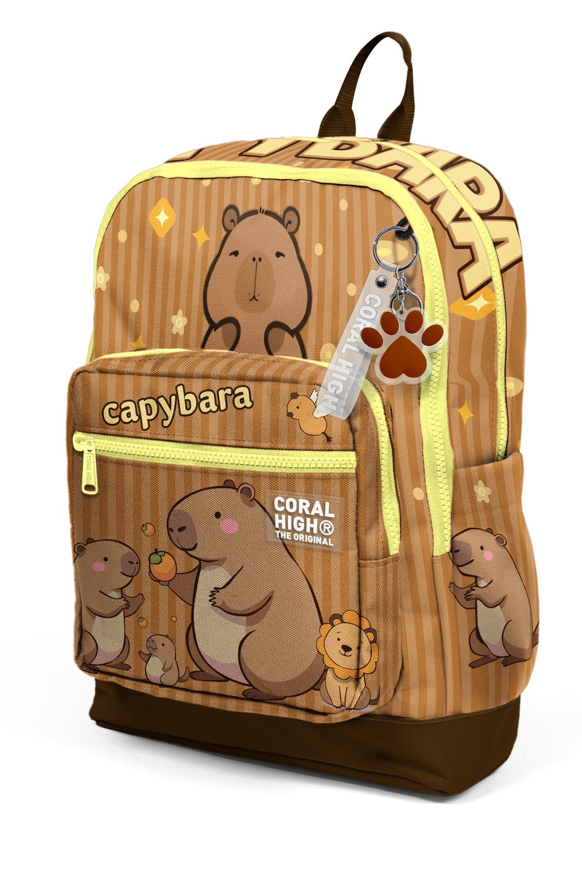 Coral High Kids Kapibara Desenli Okul Sırt Çantası 23783