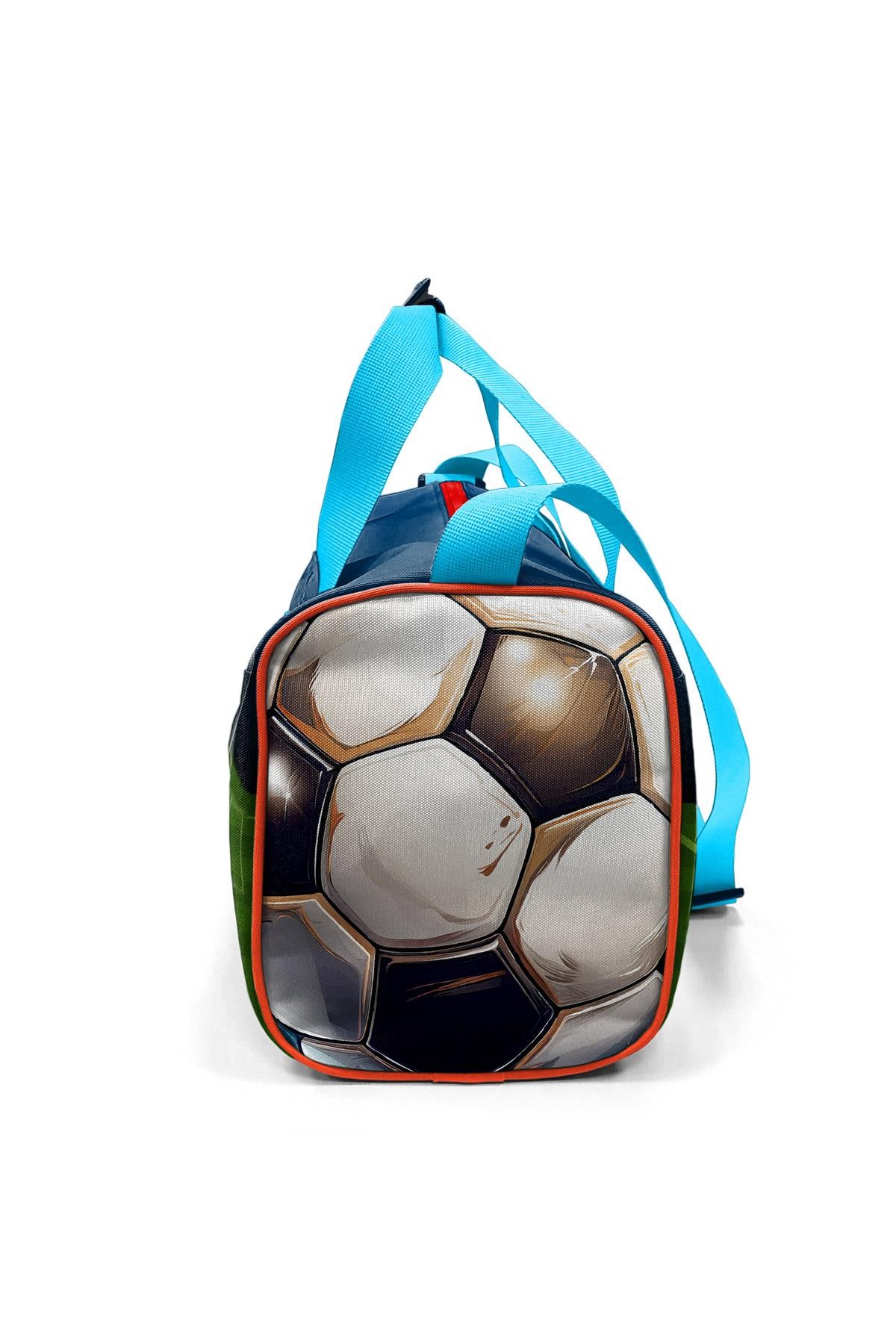 Coral High Lacivert Futbol Desenli Spor Çantası 27525