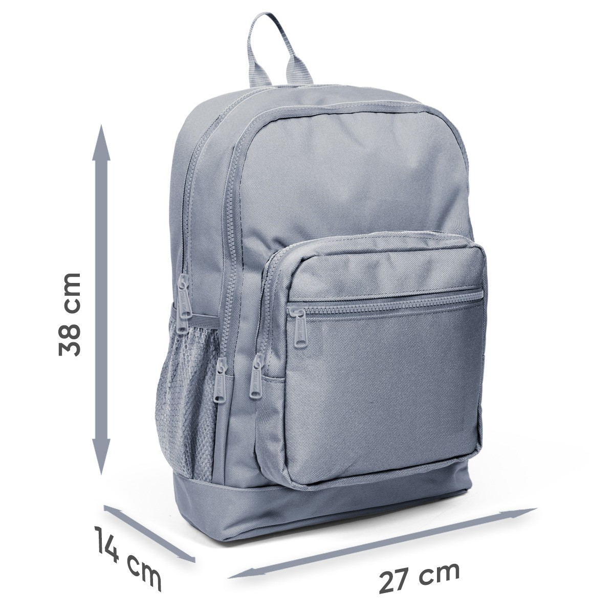 Coral High Kids Mor Renk Detaylı Dört Bölmeli USB Şarjlı Kulaklık Çıkışlı Okul Sırt Çantası 23834